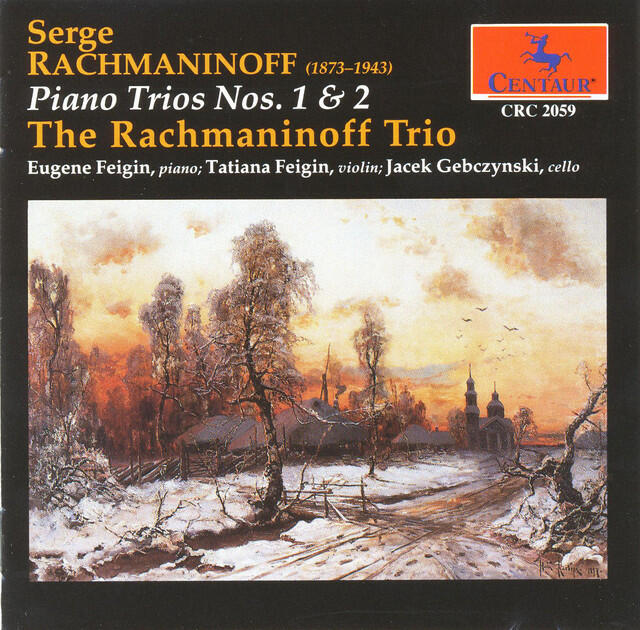 Релиз Rachmaninov, S.: Trios Elegiaques Nos. 1 and 2 (The Rachmaninoff Trio)
