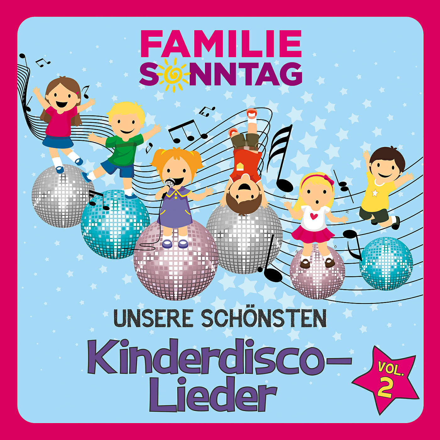 Релиз Unsere schönsten Kinderdisco-Lieder, Vol. 2