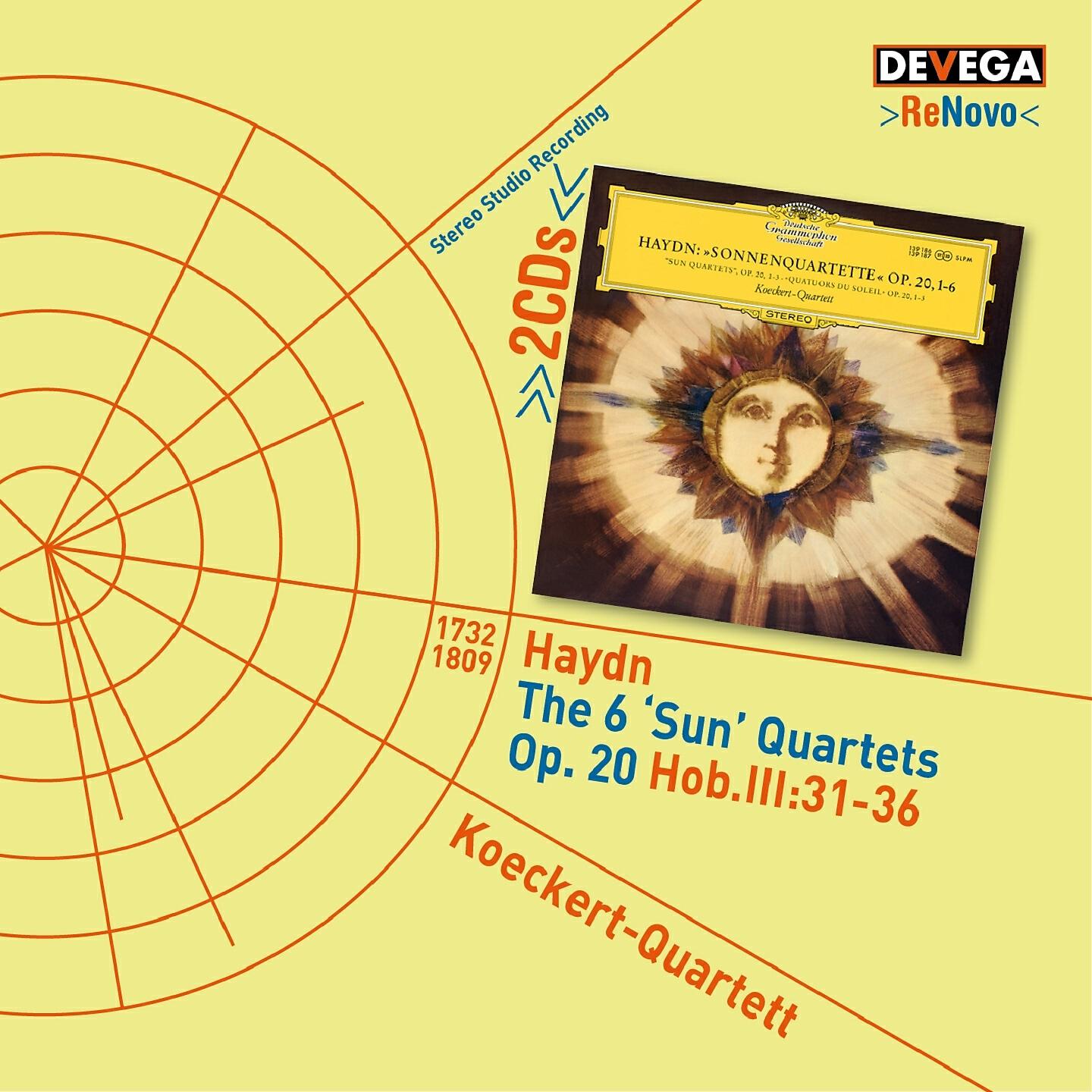 Релиз Haydn: 6 'Sun' Quartets Op. 20