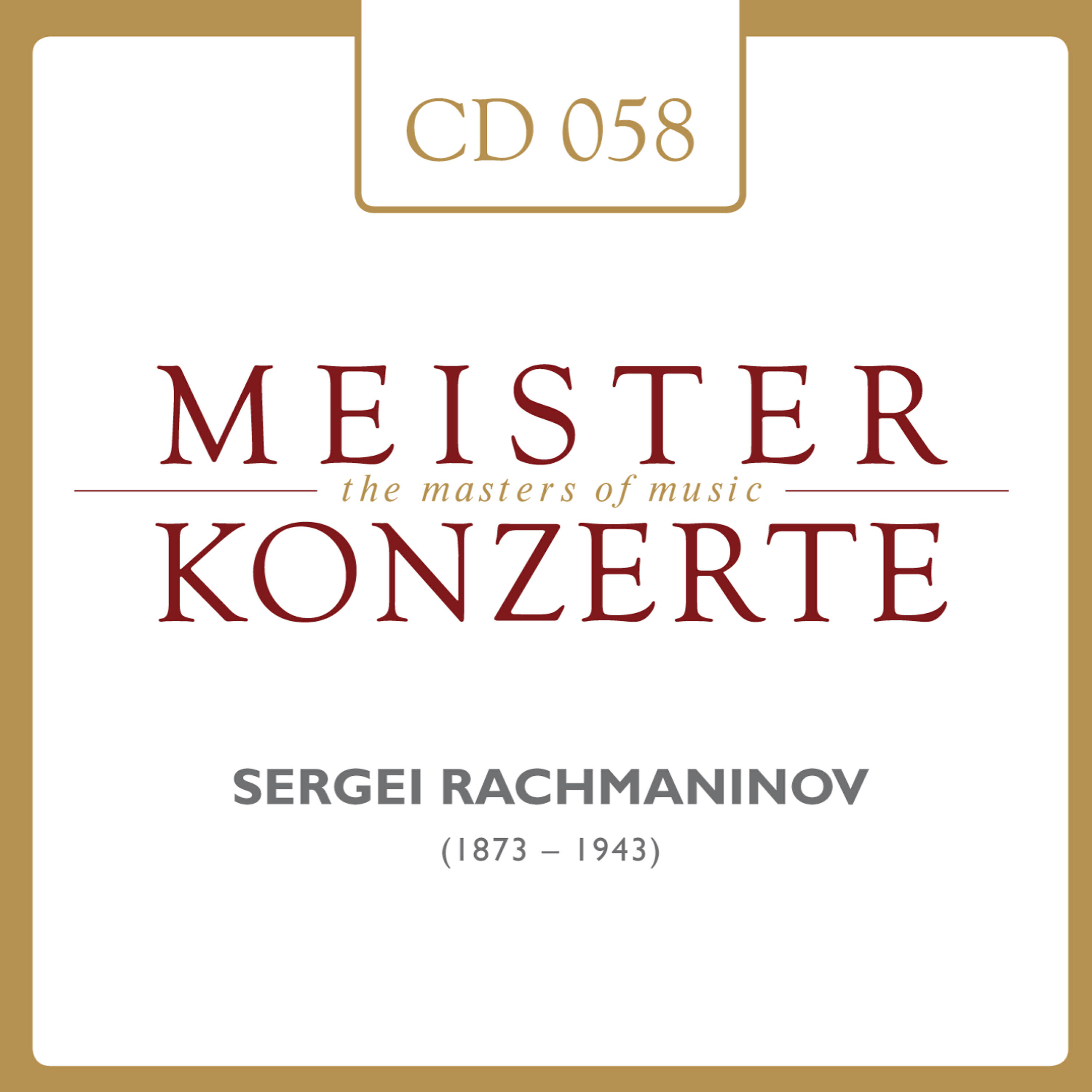 Релиз Sergei Rachmaninov