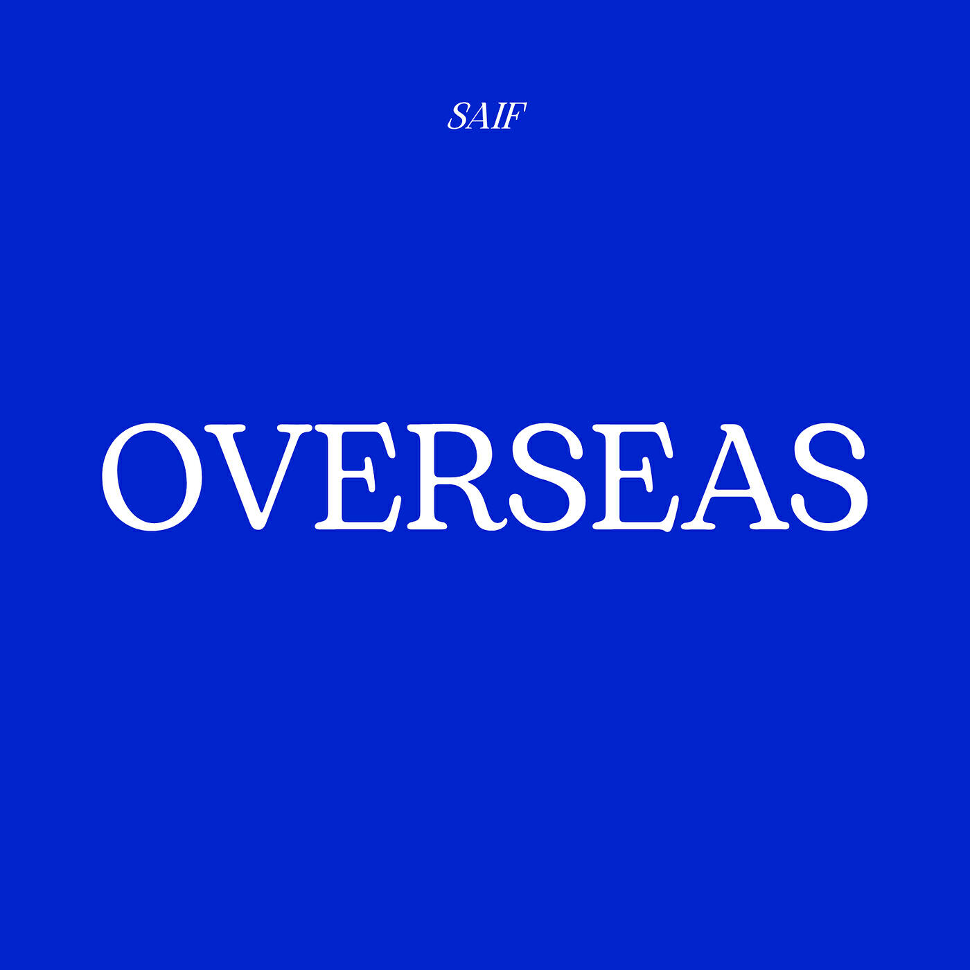 Релиз Overseas