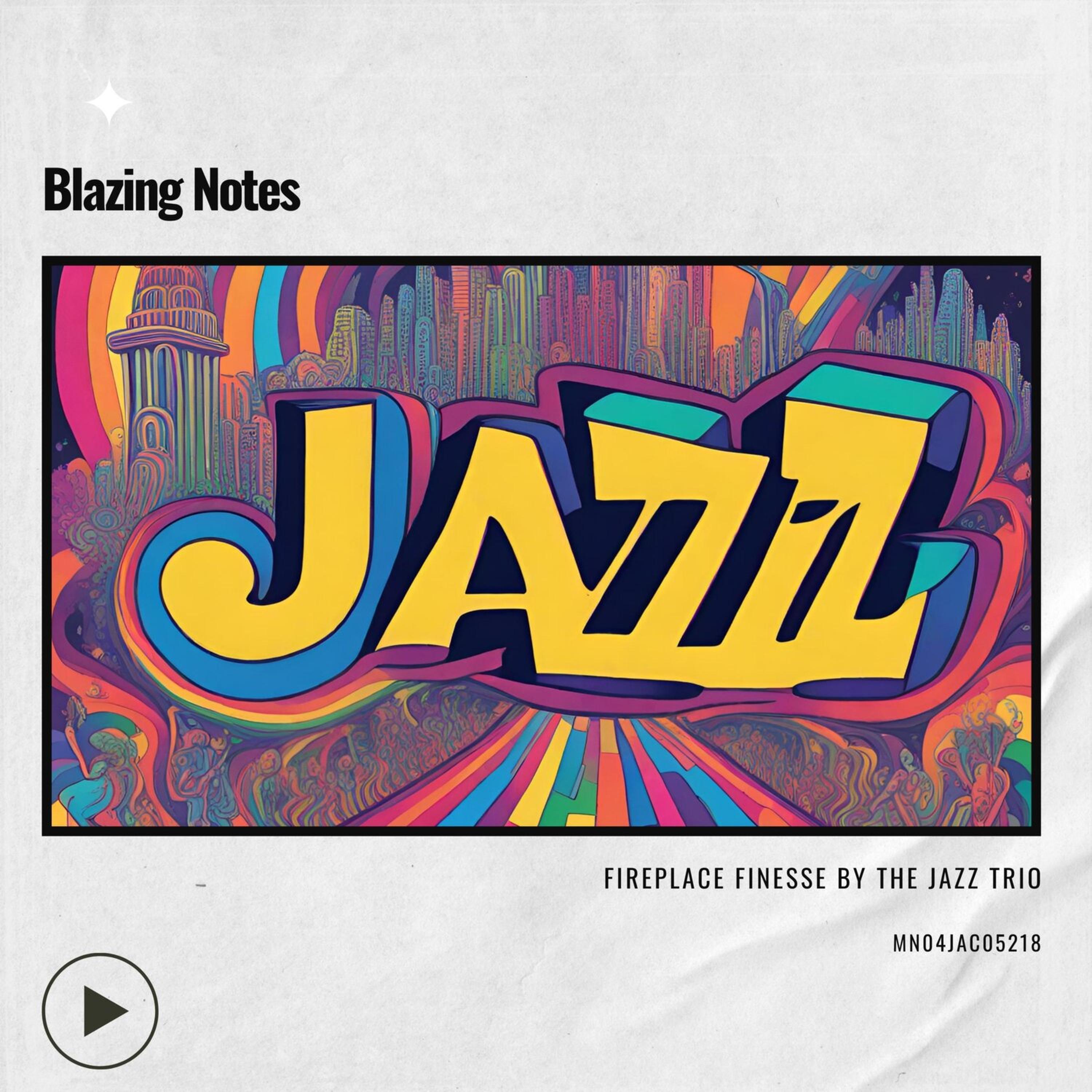 Релиз Blazing Notes: Fireplace Finesse by the Jazz Trio
