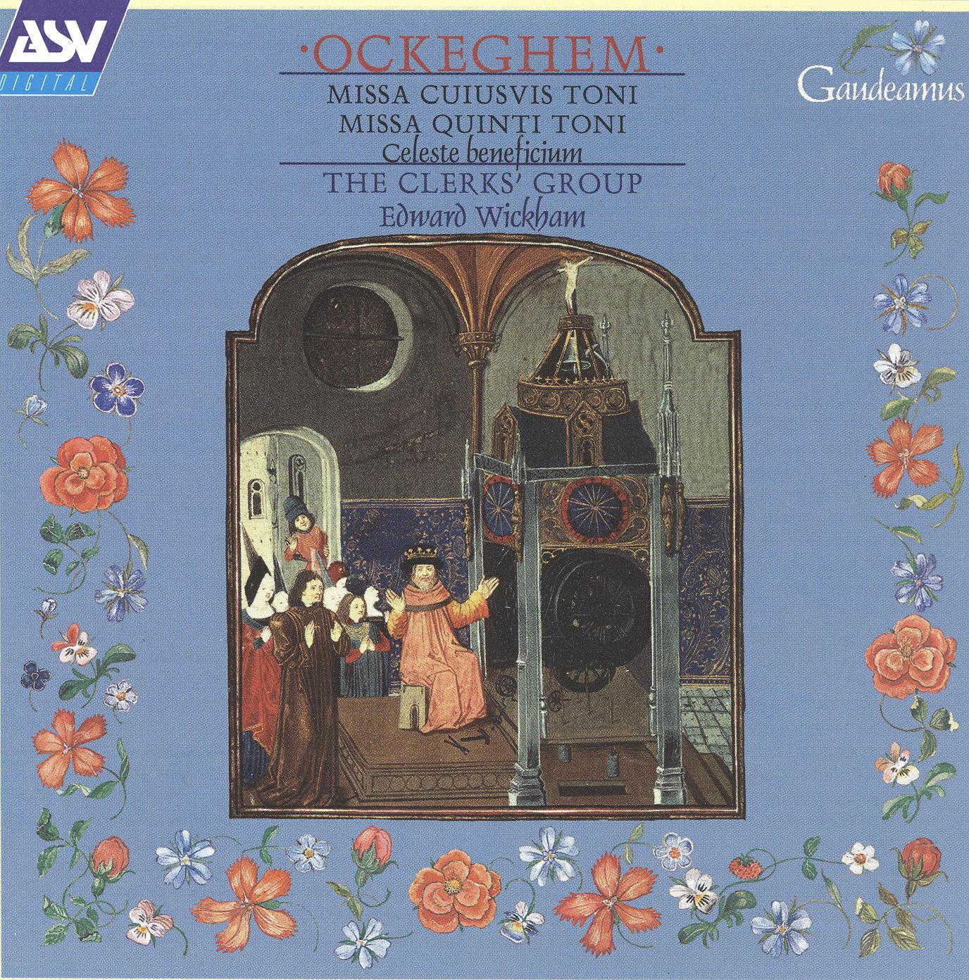 Релиз Ockeghem: Missa Cuiusvis toni; Missa Quinti toni