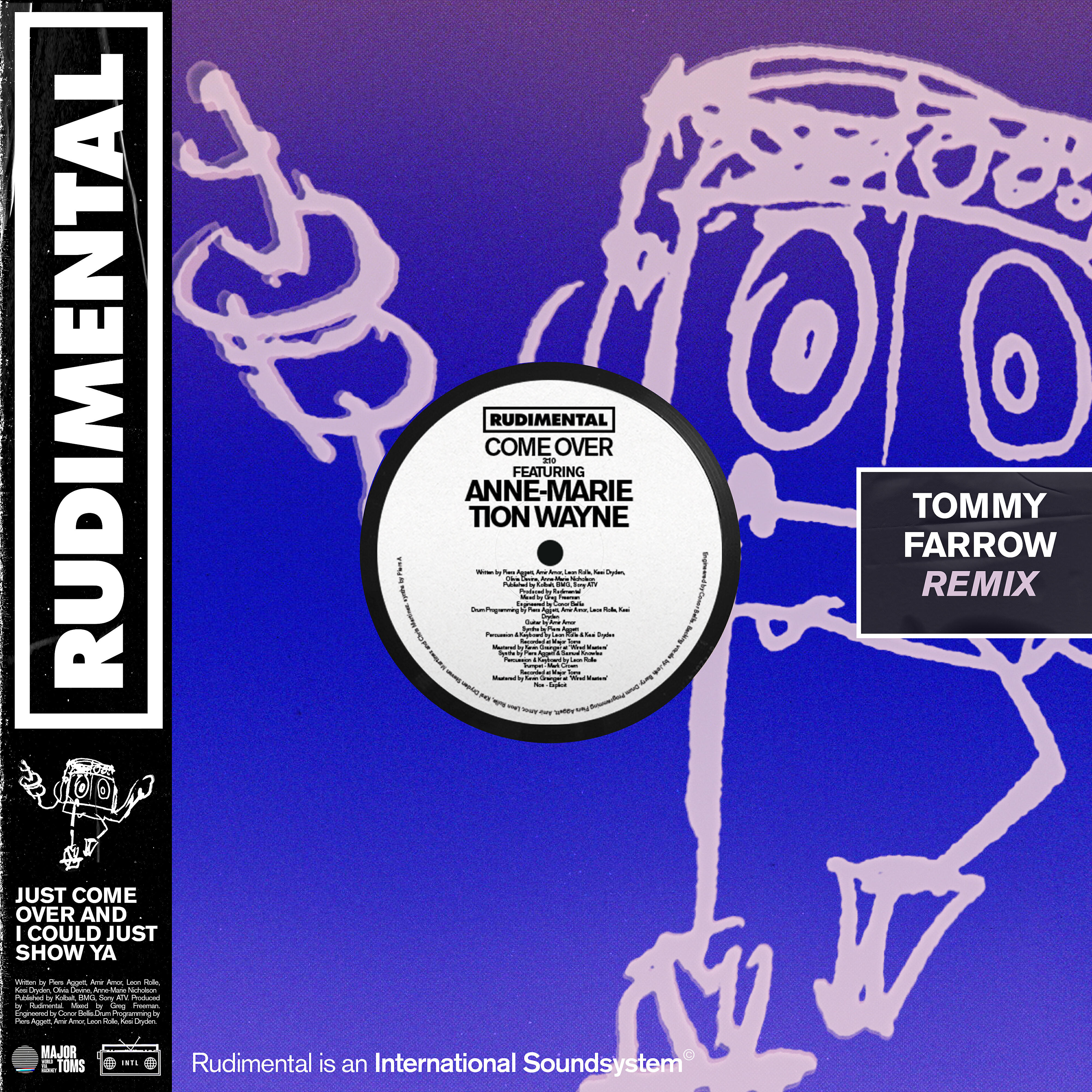 Релиз Come Over (feat. Anne-Marie & Tion Wayne) [Tommy Farrow Remix]