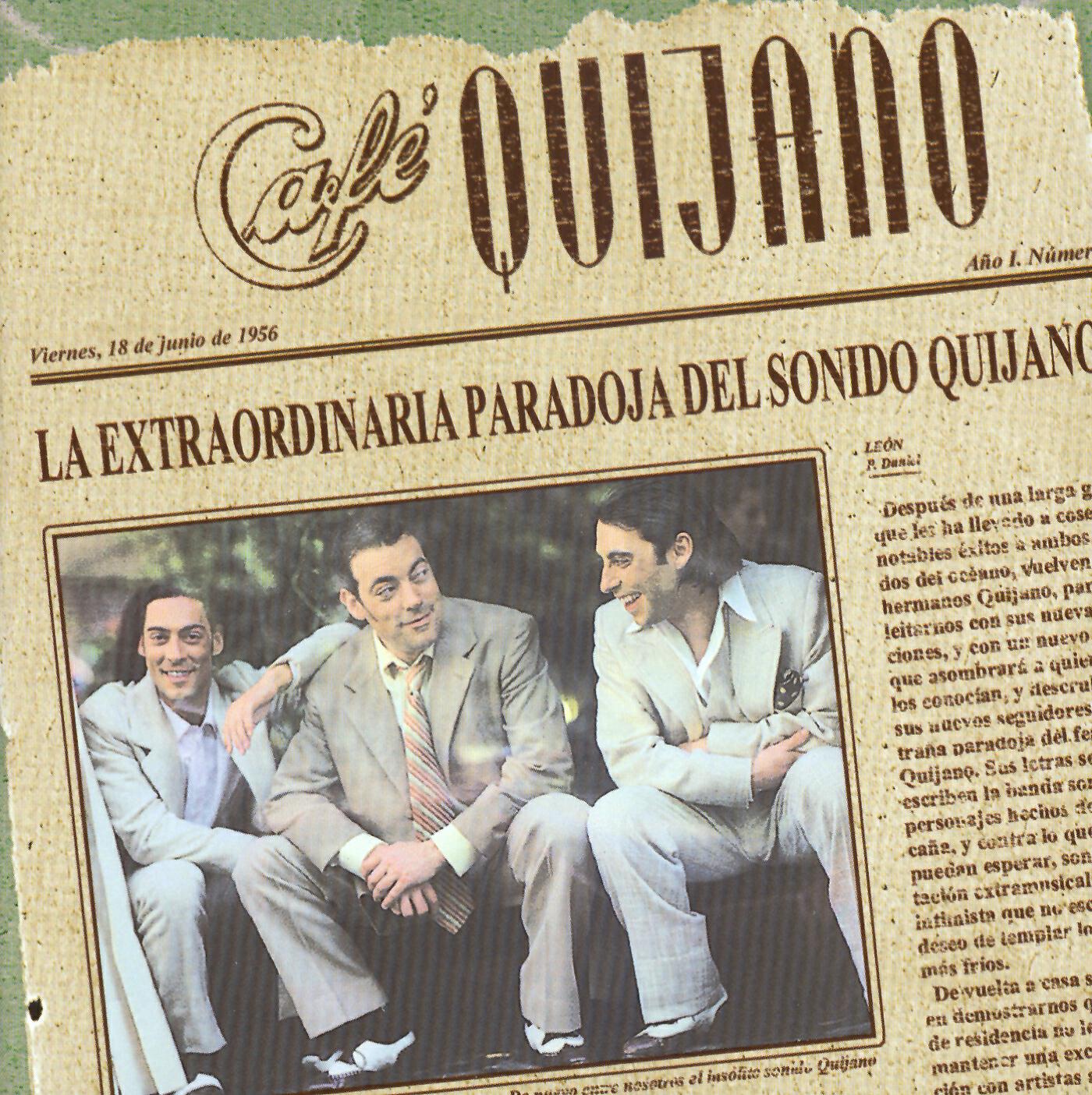 Релиз La Extraordinaria Paradoja Del Sonido Quijano