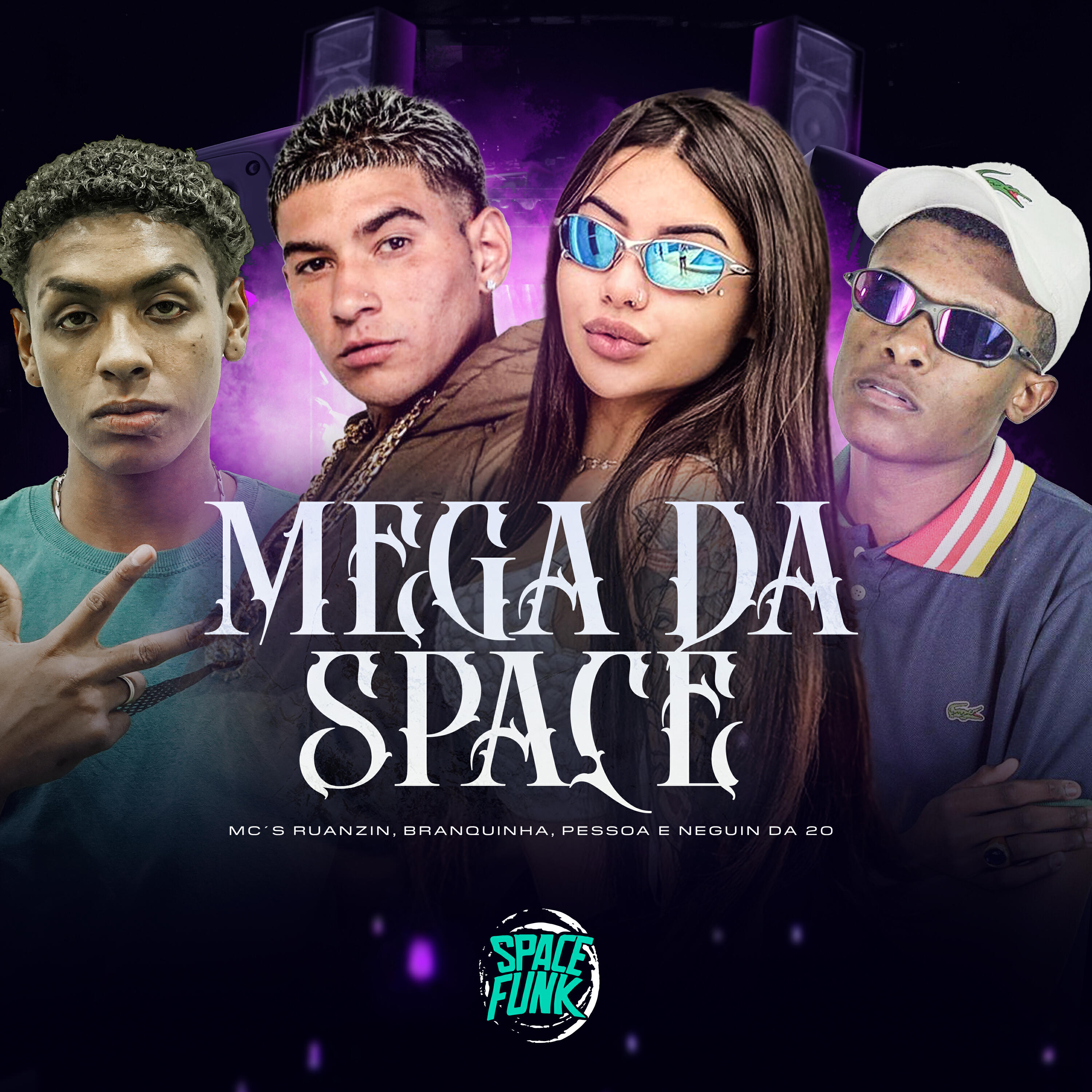 Скачать песню MC Ruanzin, MC Pessoa, MC Neguin da 20, MC Branquinha - Mega da Space бесплатно в MP3 для Android и iOS