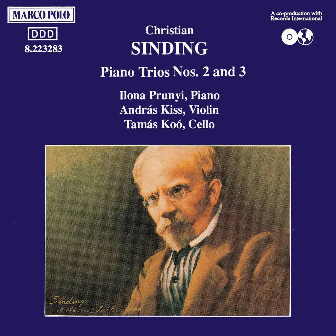 Релиз Sinding: Piano Trios Nos. 2 and 3