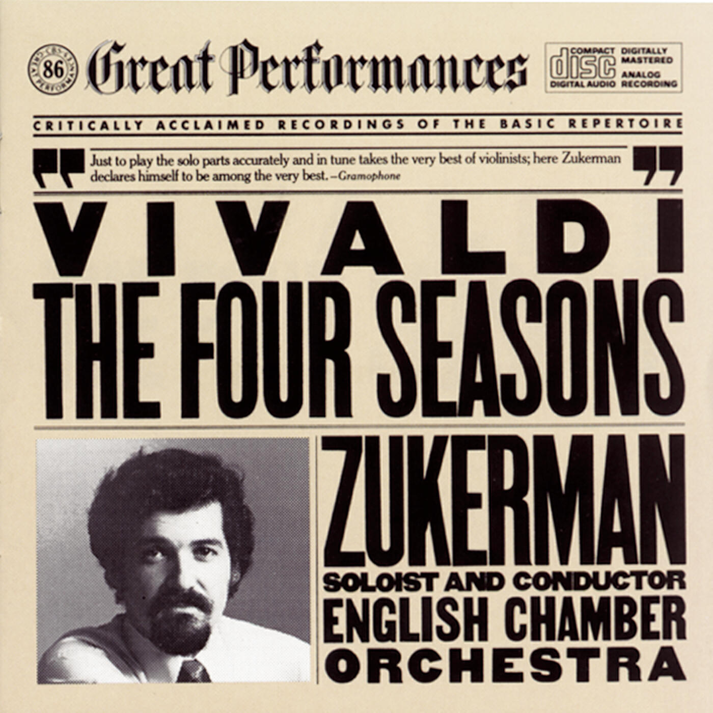 Pinchas Zukerman, English Chamber Orchestra