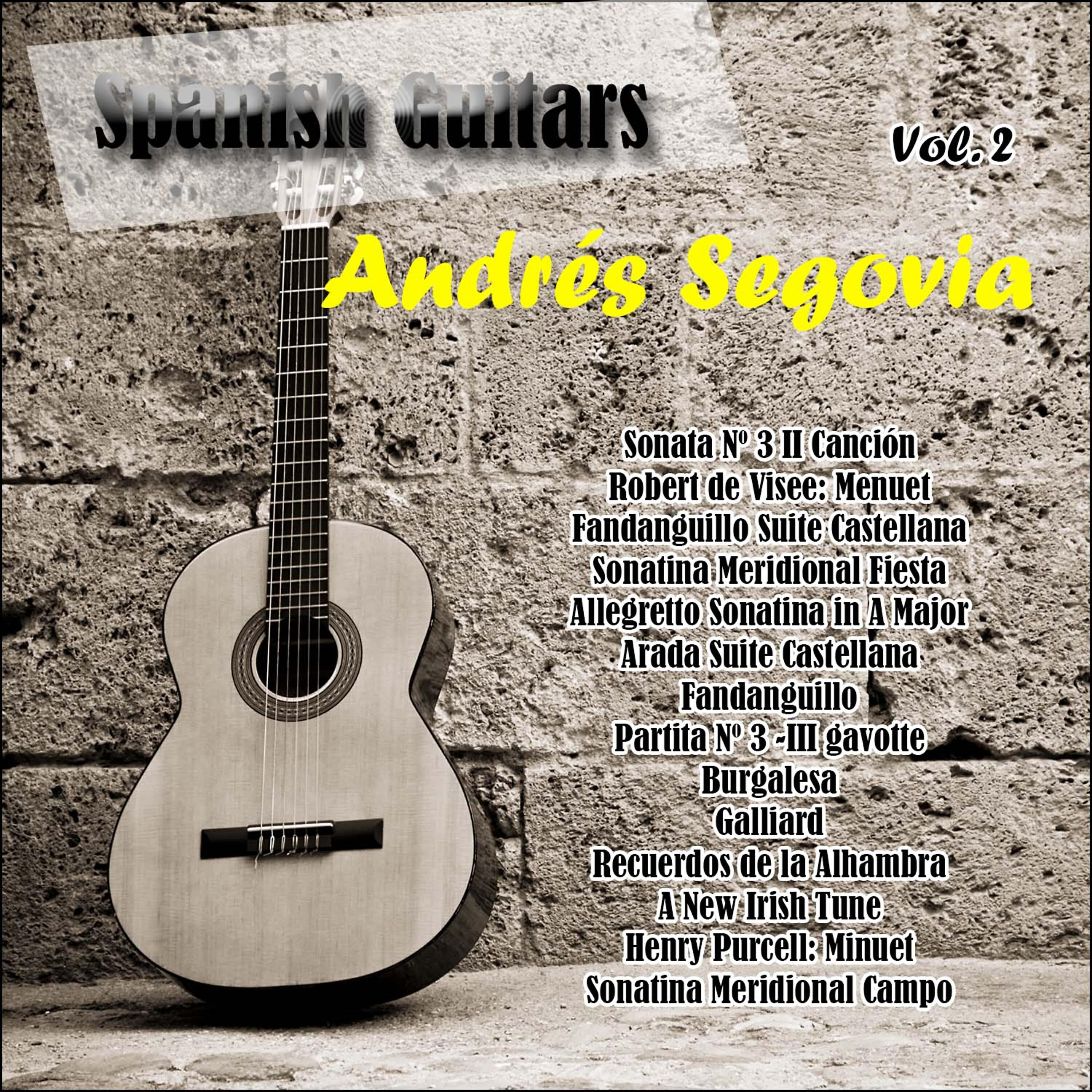 Релиз Spanish Guitars: Andrés Segovia Vol. 2