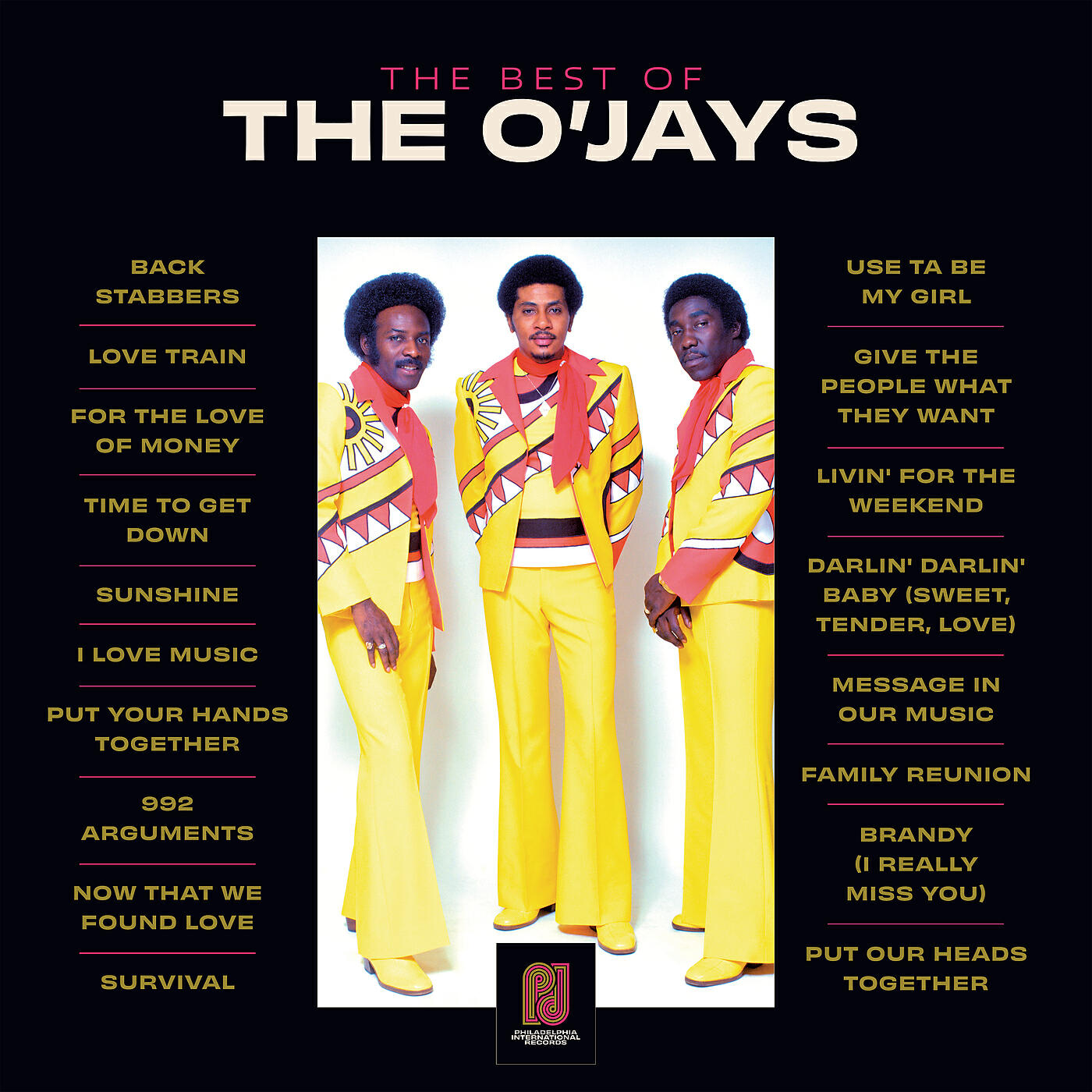 Релиз The Best Of The O'Jays