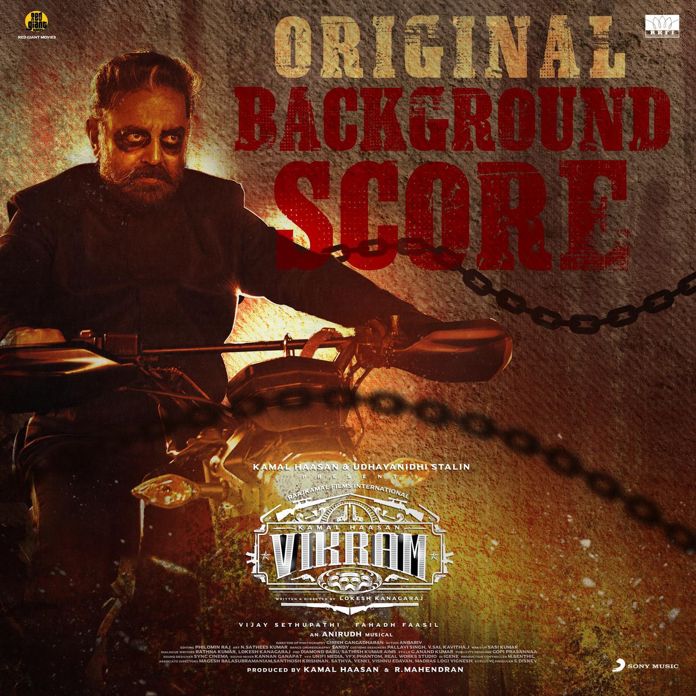 Релиз Vikram (Original Background Score)