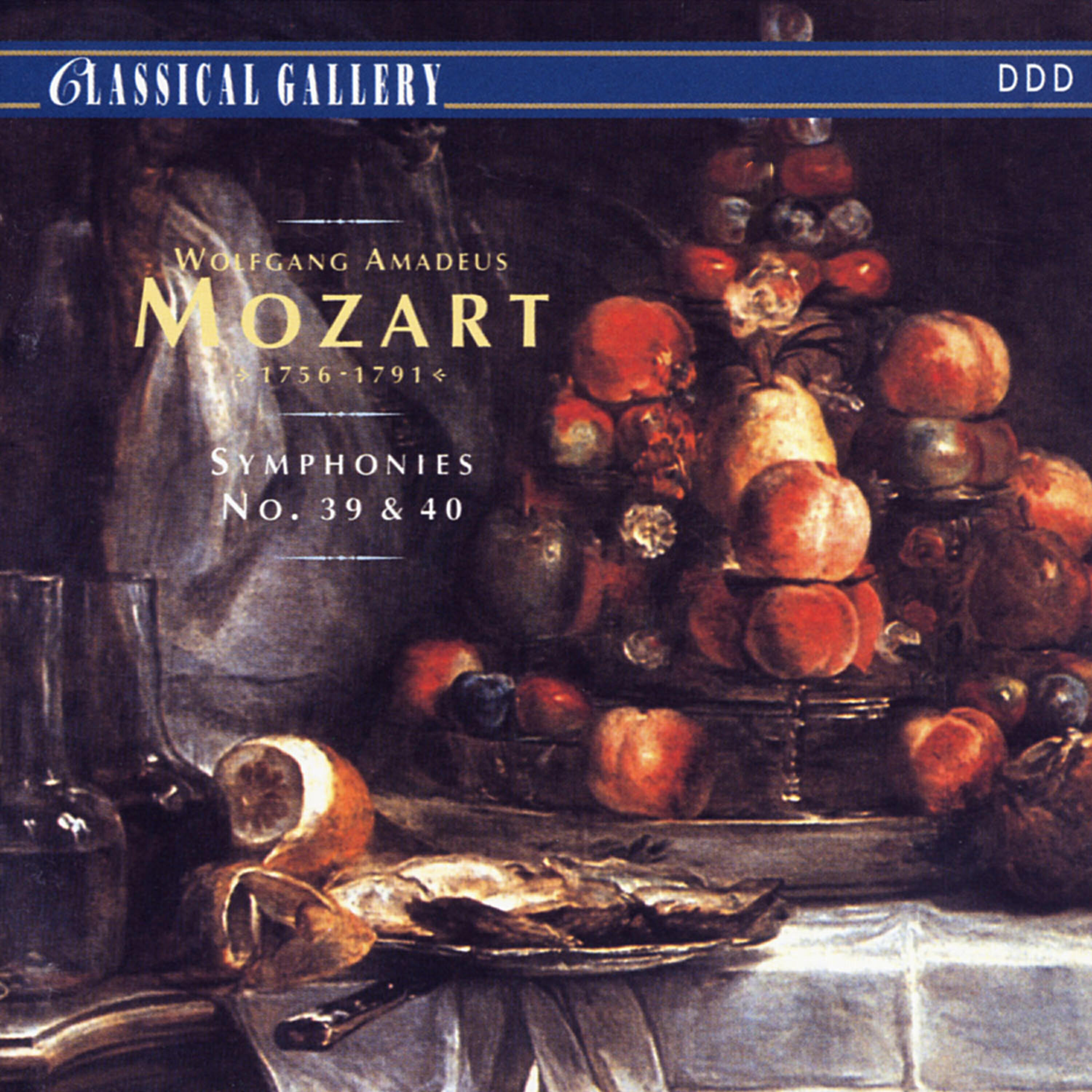Релиз Mozart: Symphonies Nos. 39 & 40