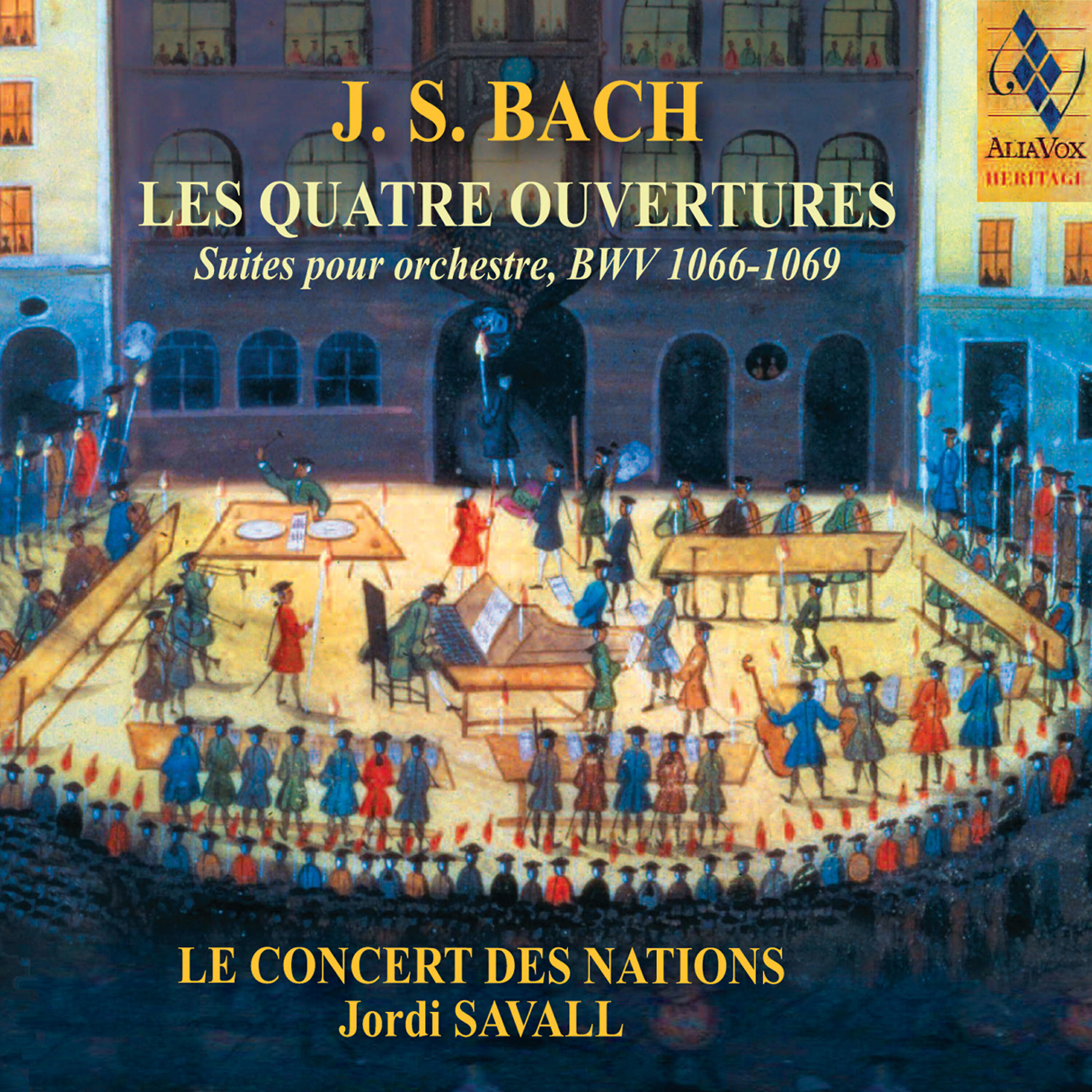 Релиз J. S. Bach: Les 4 ouvertures