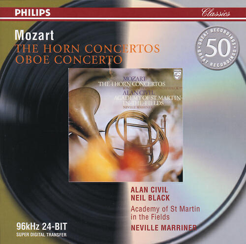 Релиз Mozart: The Horn Concertos; Oboe Concerto