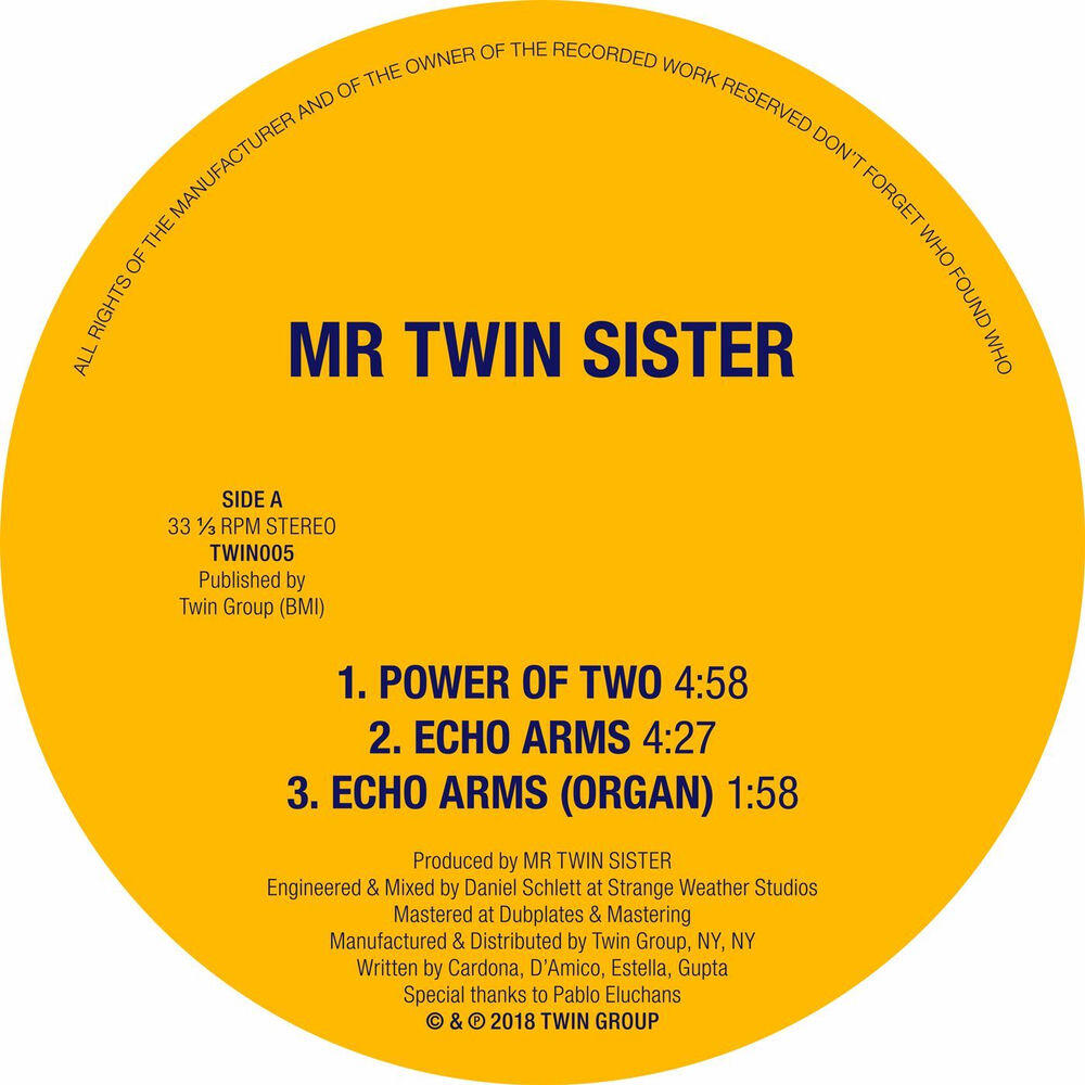 Релиз Power of Two / Echo Arms
