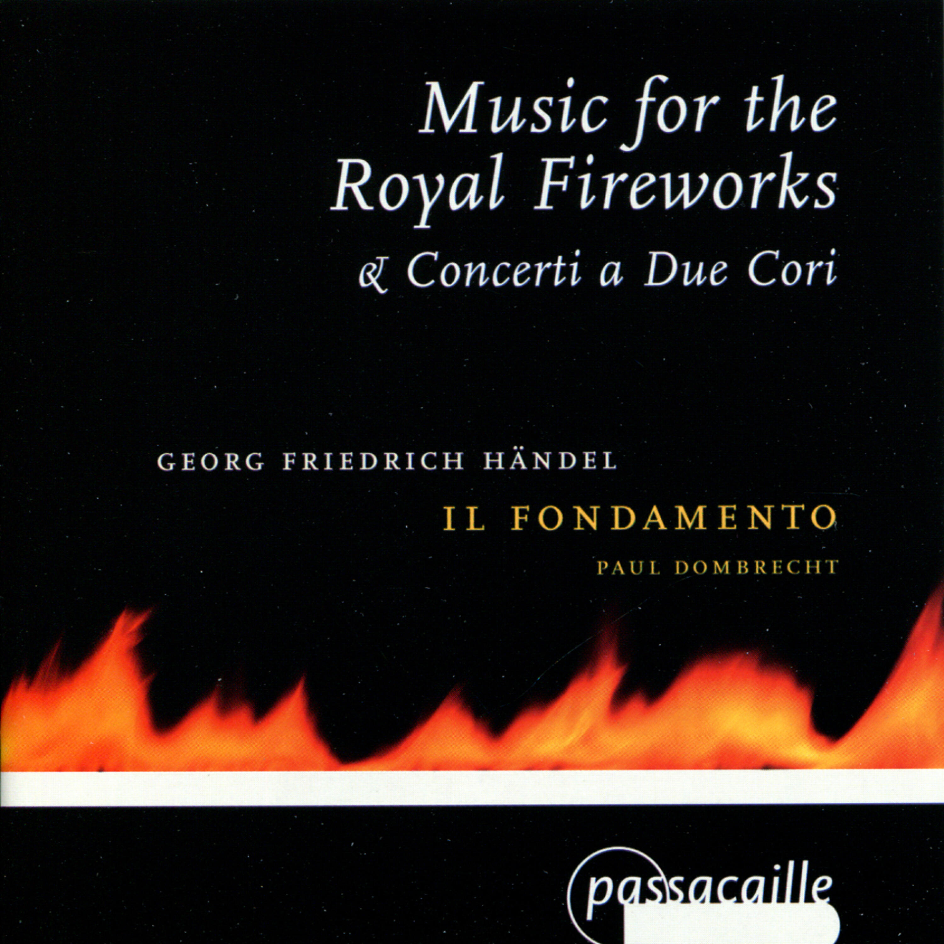 Релиз Music for the Royal Fireworks, Concerti a Due Cori