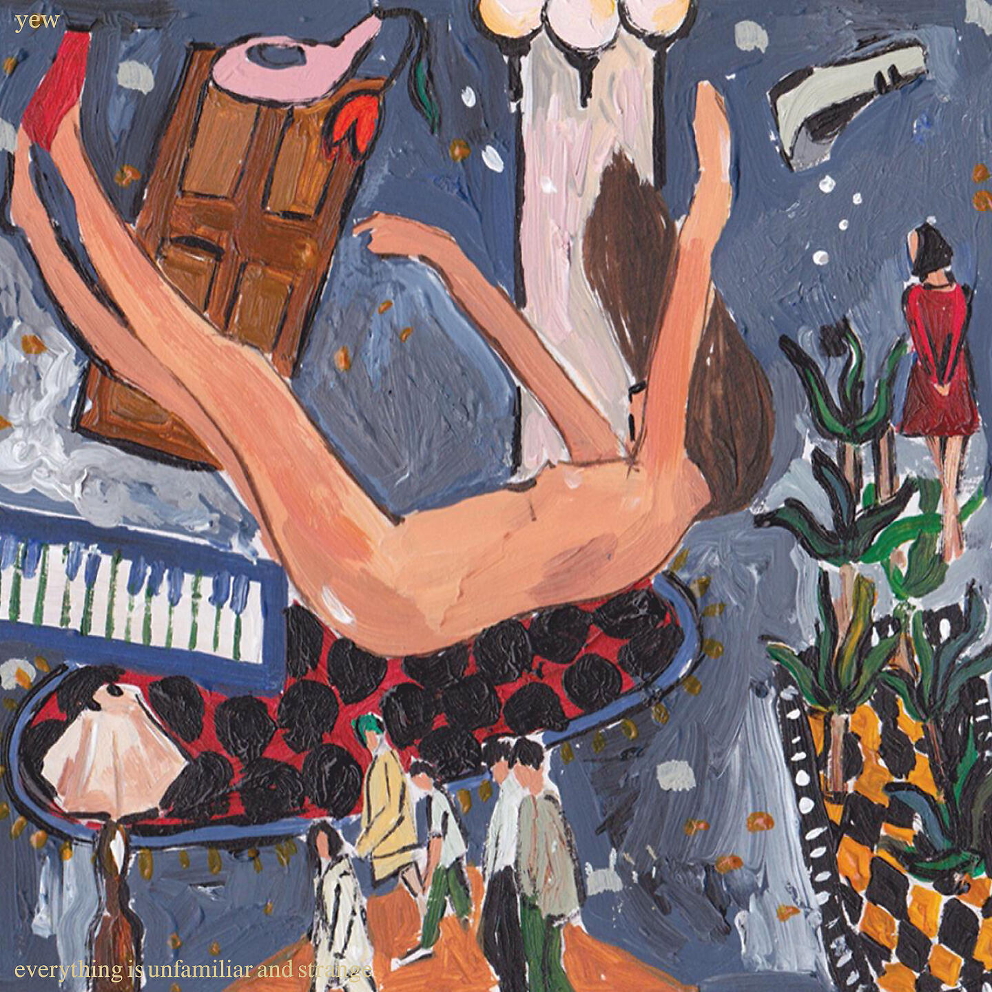 Релиз everything is unfamiliar and strange