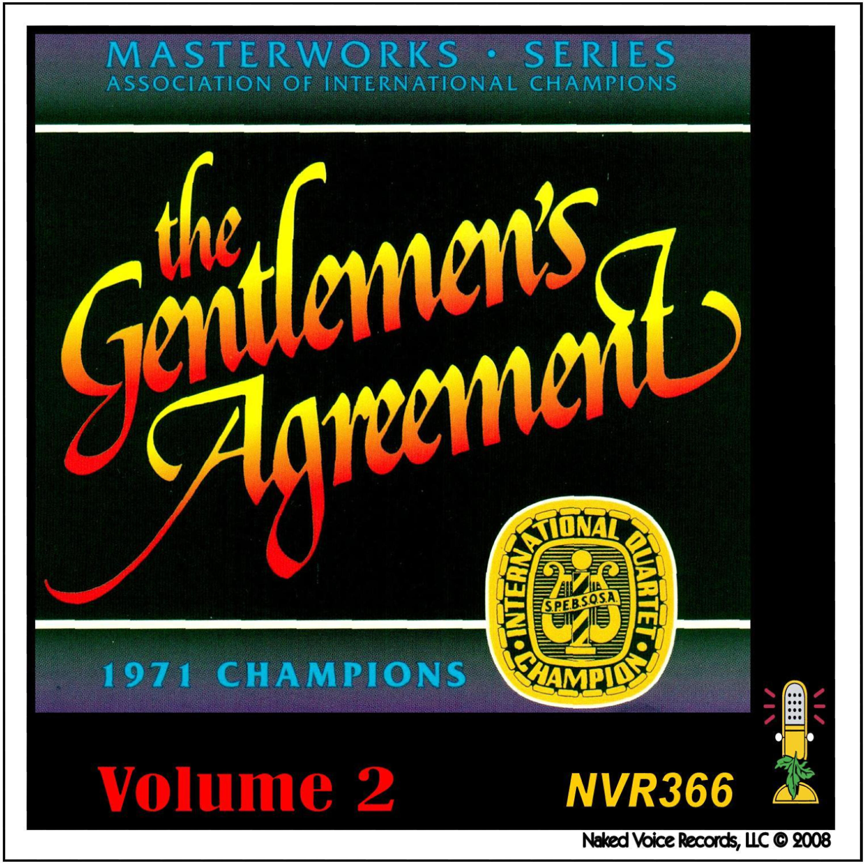 Релиз The Gentlemen's Agreement - Masterworks Series Volume 2