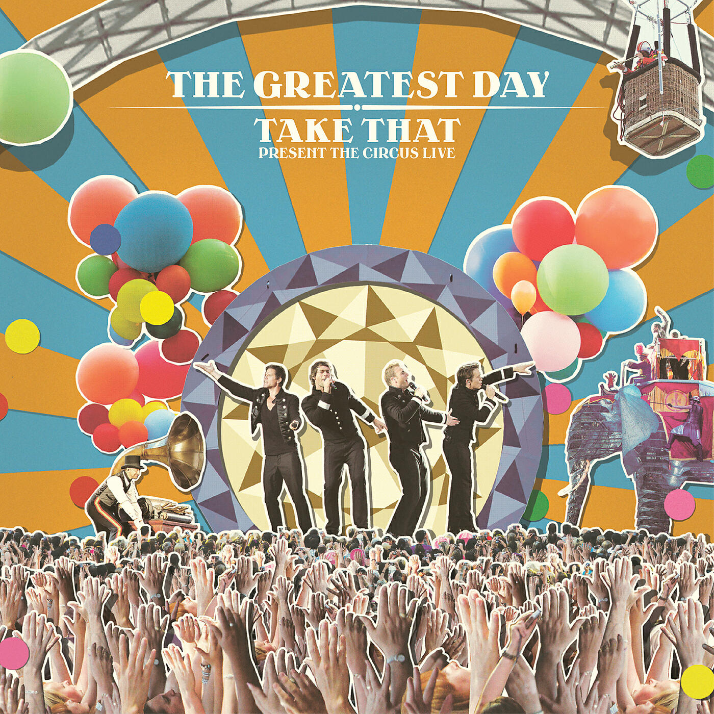 Релиз The Greatest Day. Take That Present The Circus Live
