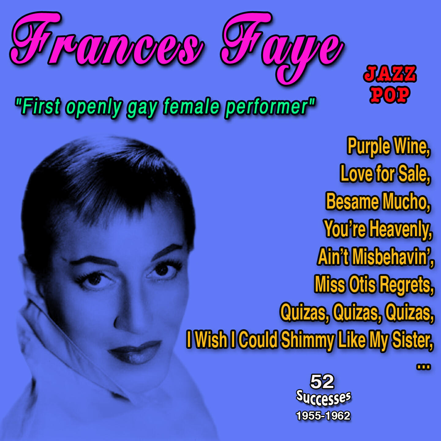 Релиз Frances Faye "First openly gay female performer"