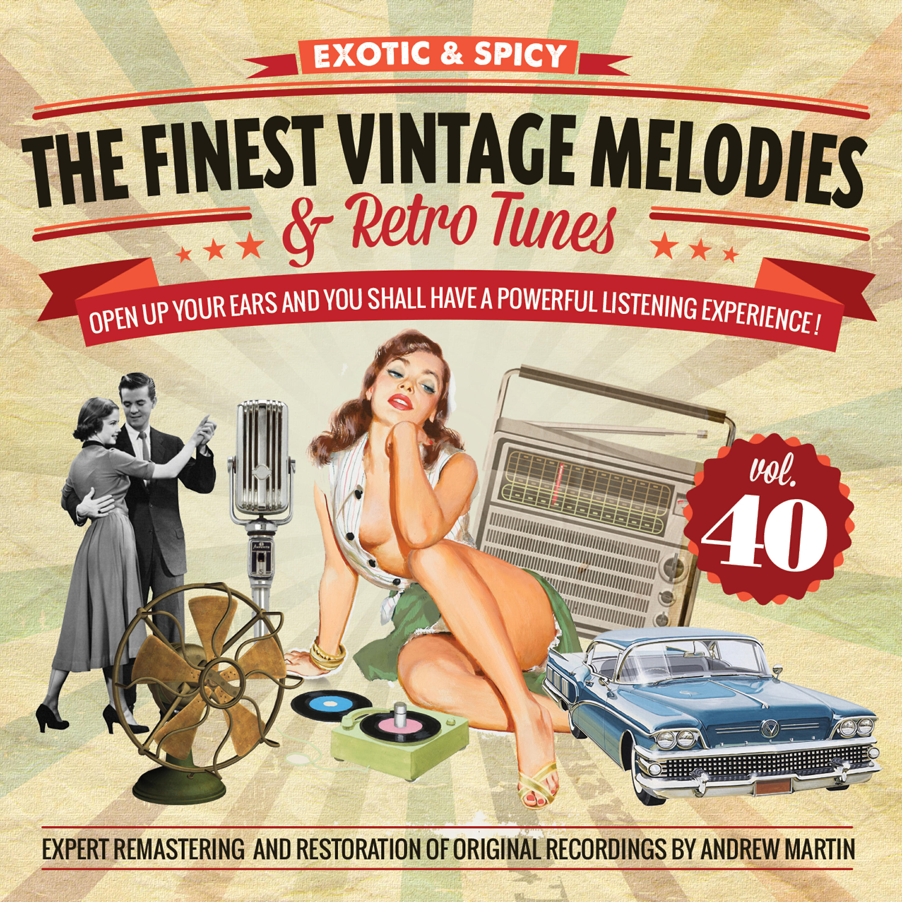 Релиз The Finest Vintage Melodies & Retro Tunes Vol. 40