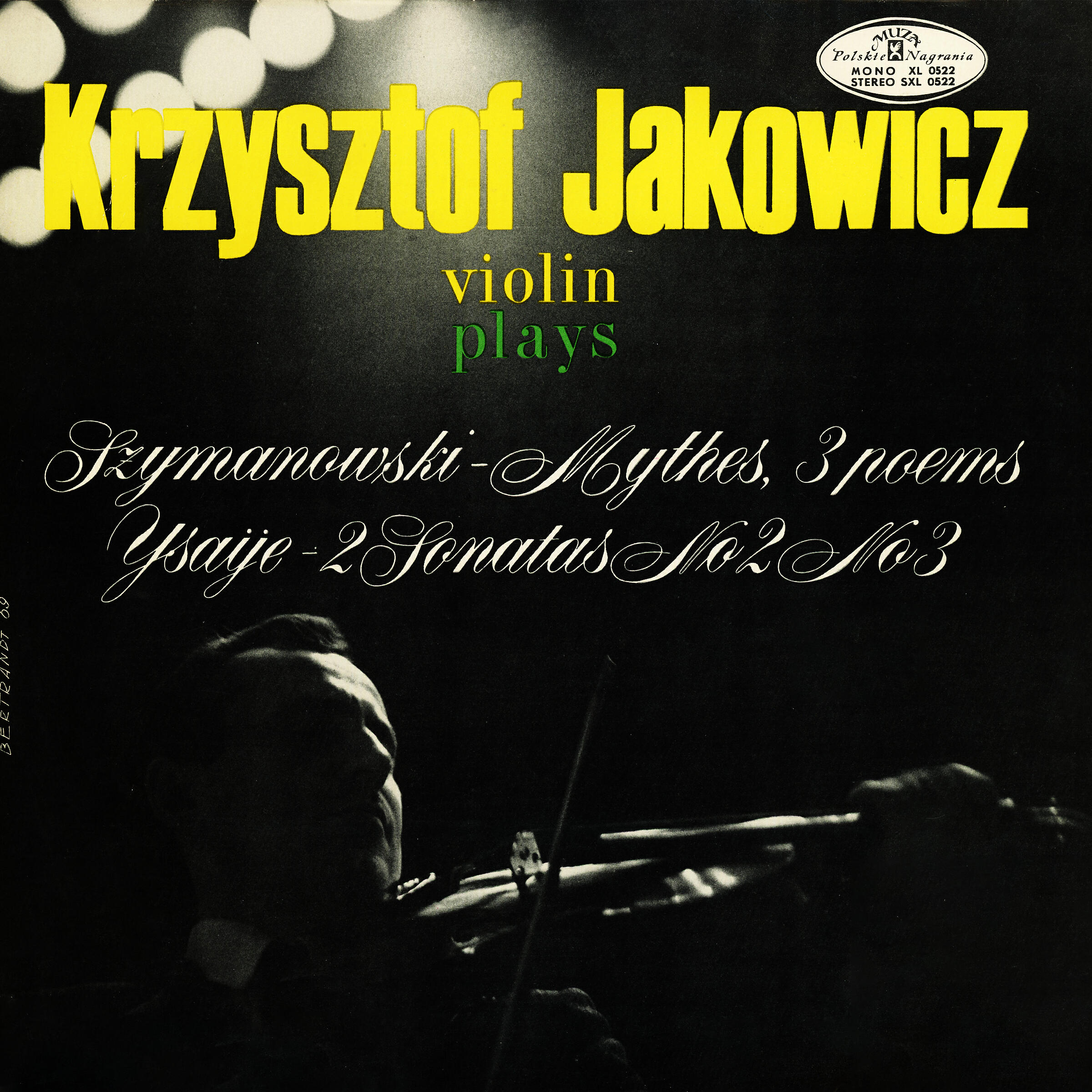Релиз Krzysztof Jakowicz plays Szymanowski, Ysaÿe