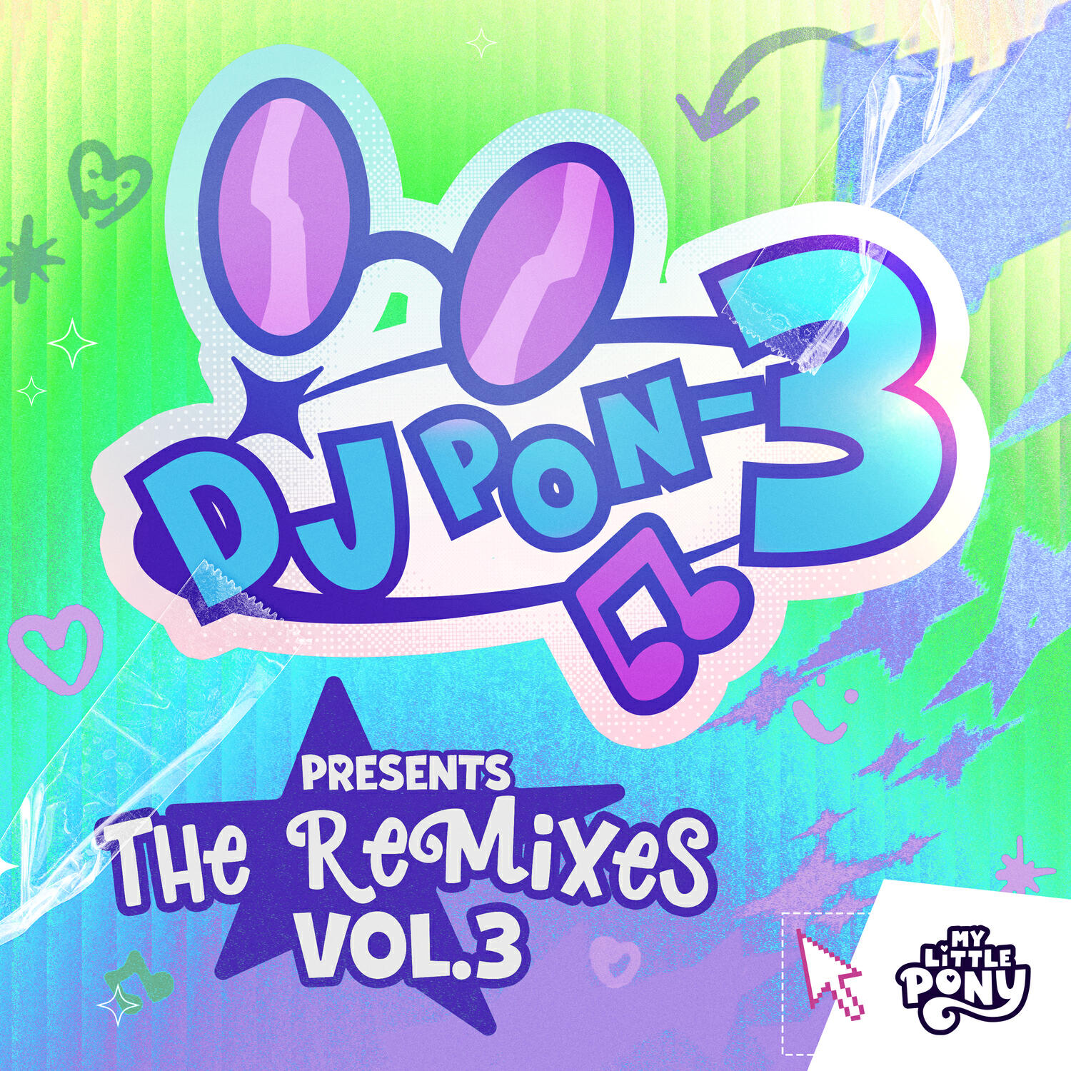 Релиз DJ Pon-3 Presents: The Remixes Vol. 3
