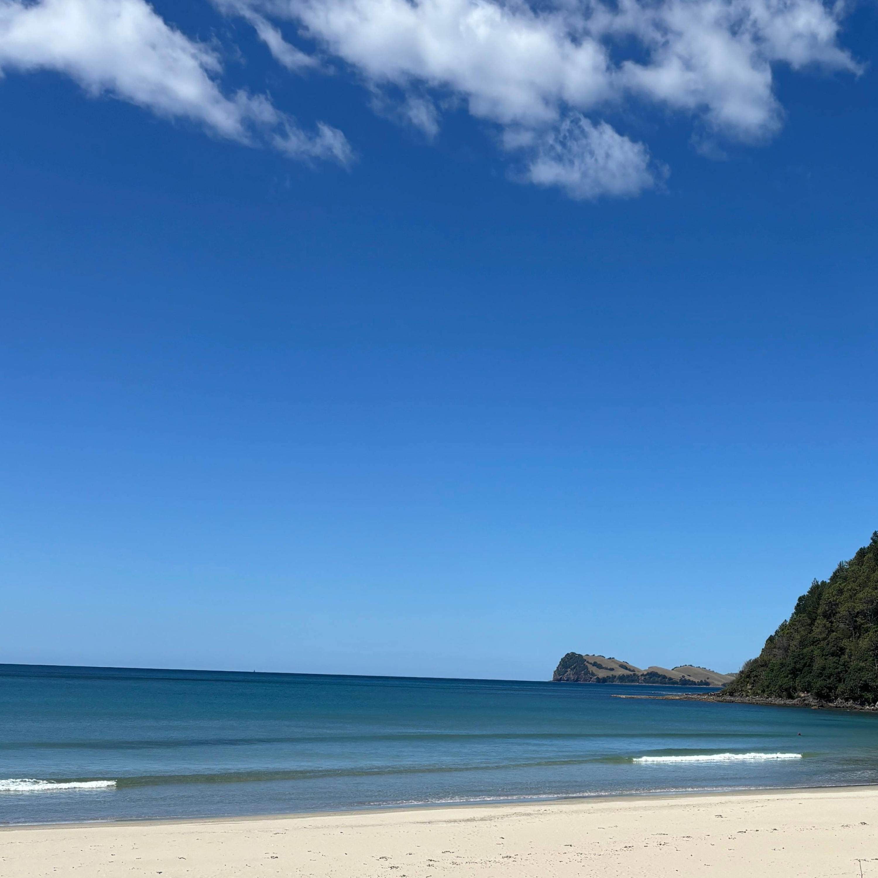 Трек Sleepy afternoon at the beach, Coromandel New Zealand