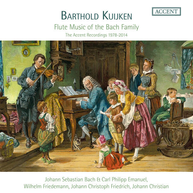 Постер альбома Flute Music of the Bach Family