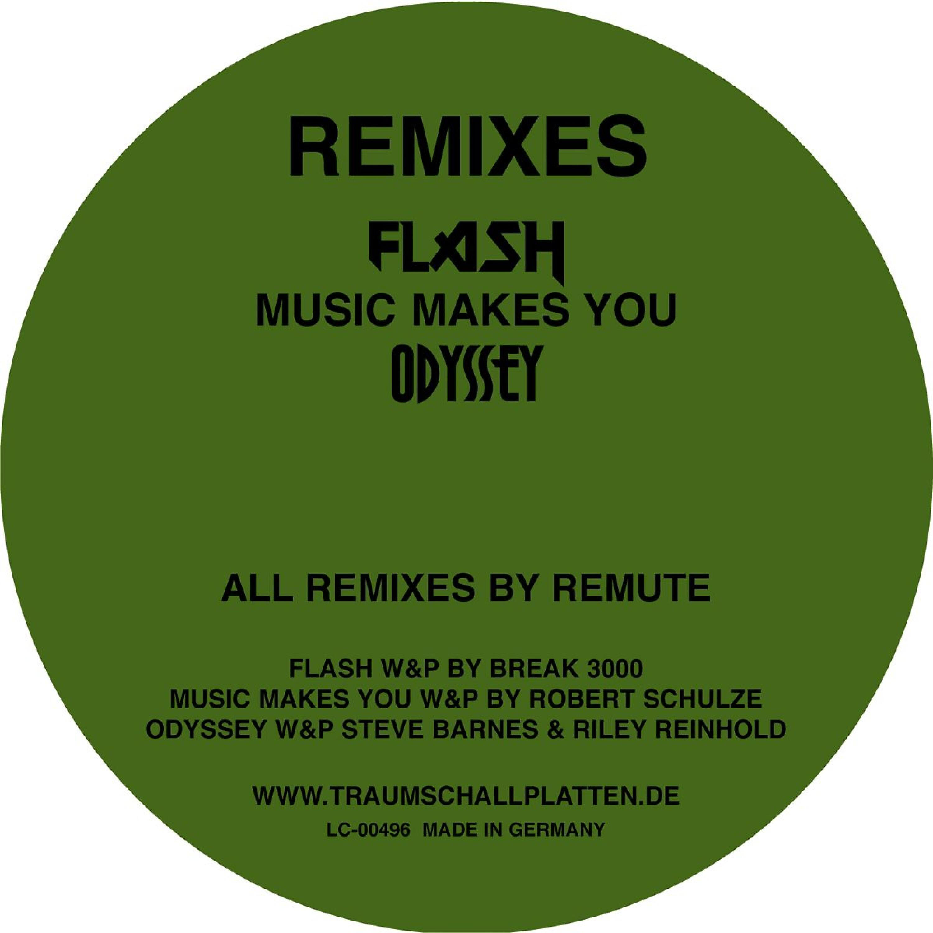 Релиз Flash / Music Makes You / Odyssey Remixes