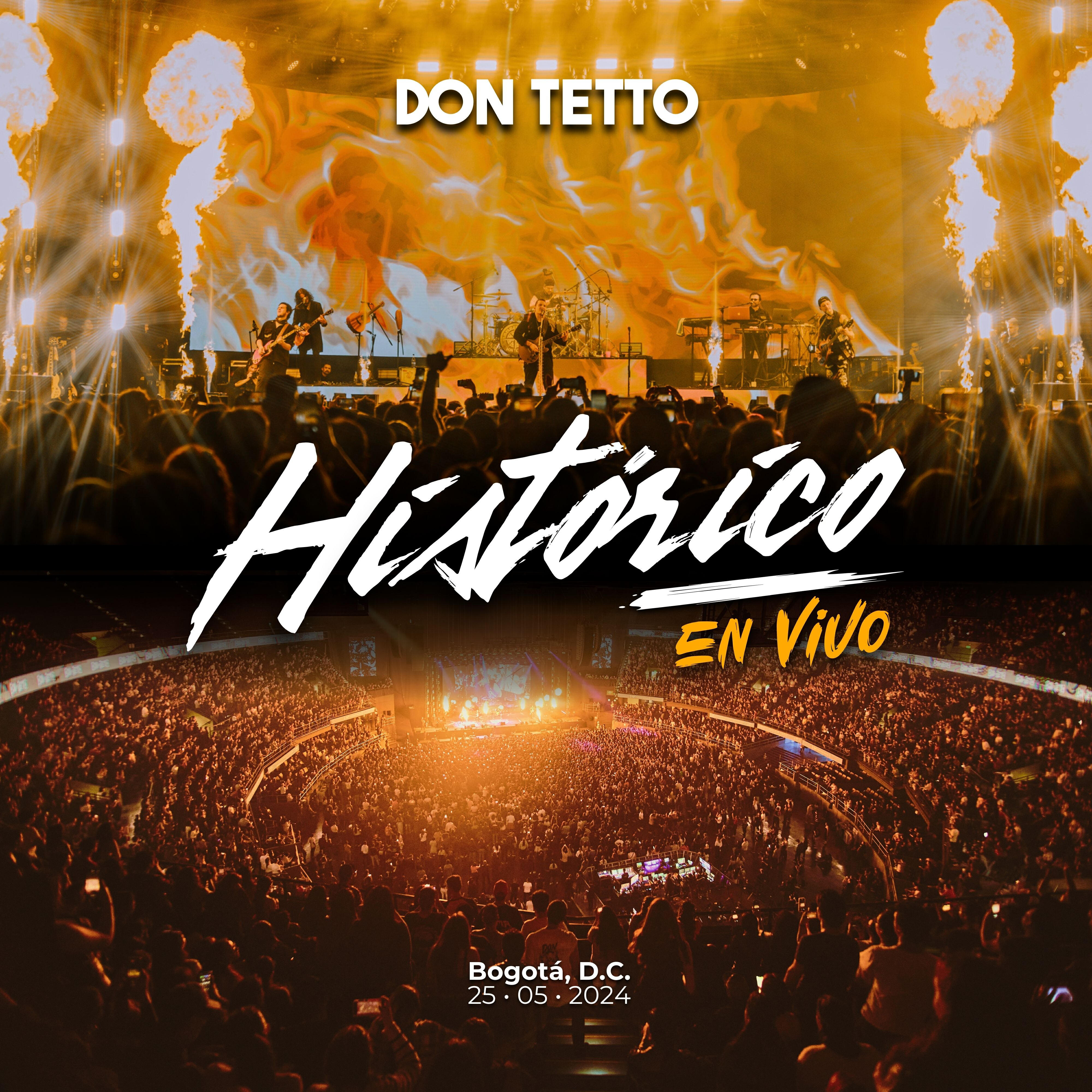 Релиз Don Tetto: Histórico (En Vivo)