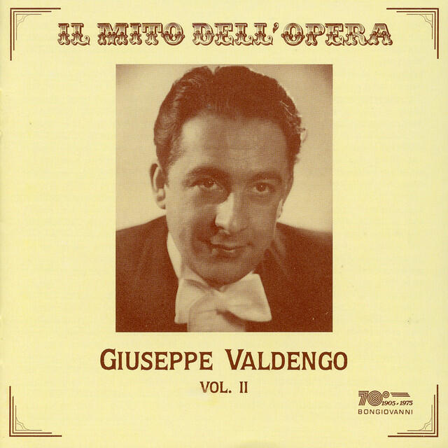 Релиз Il mito dell'opera: Giuseppe Valdengo, Vol. 2 (Recorded 1946-1965)