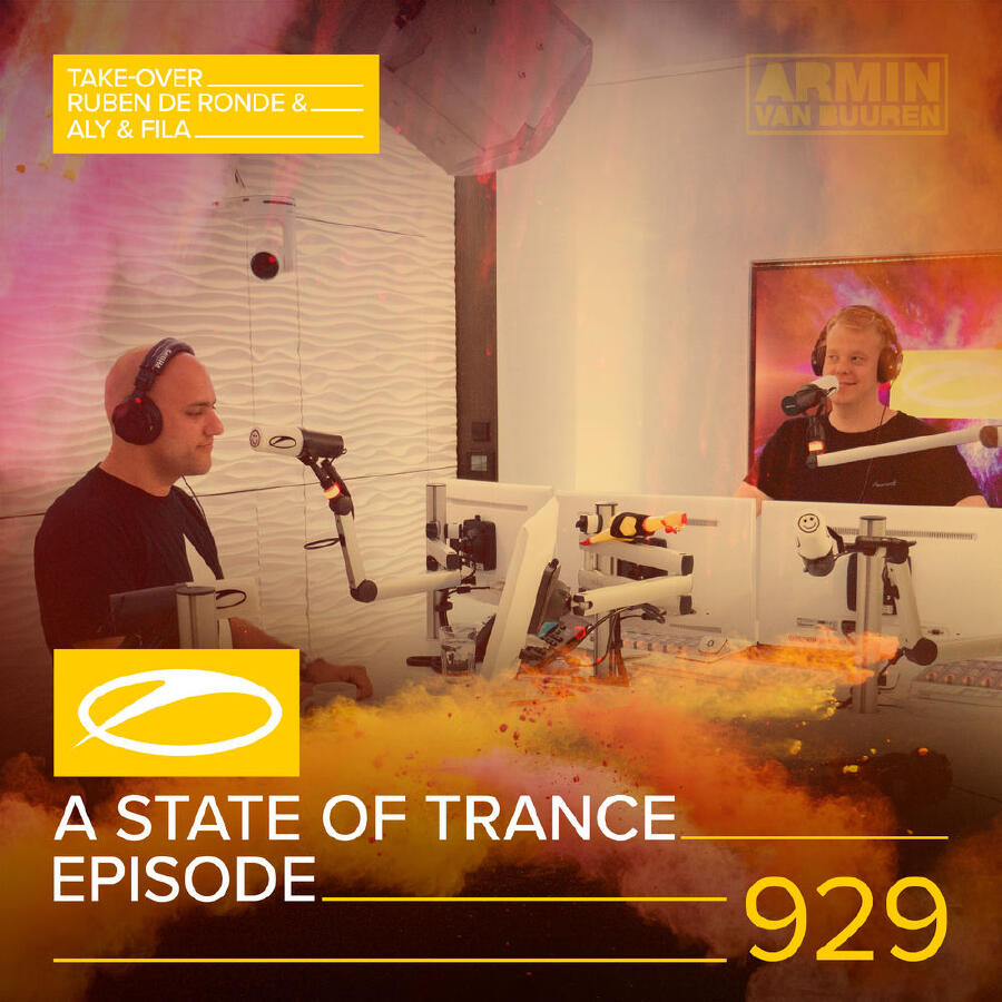Релиз ASOT 929 - A State Of Trance Episode 929 (Ruben de Ronde and Aly & Fila Take-over)