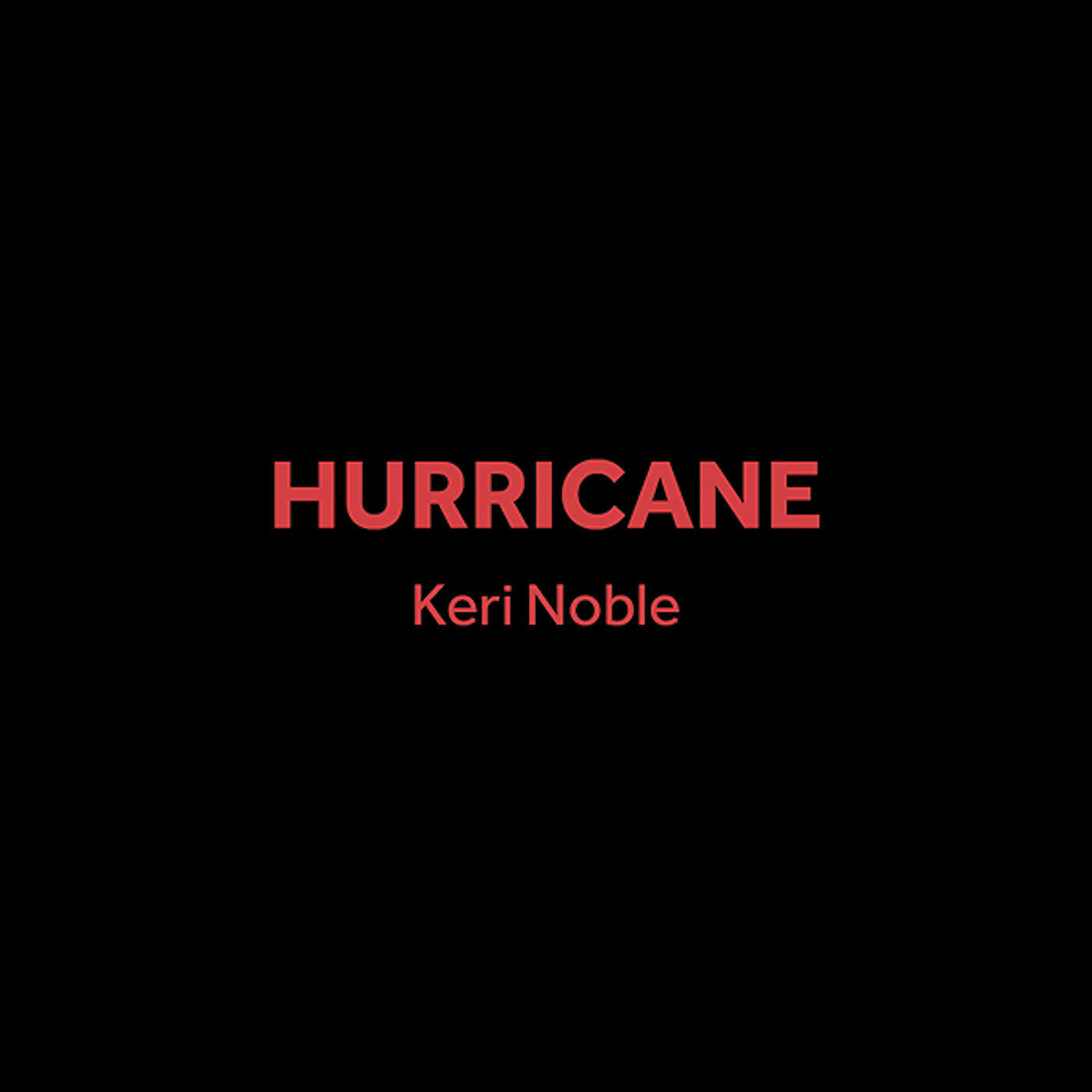 Постер альбома Hurricane