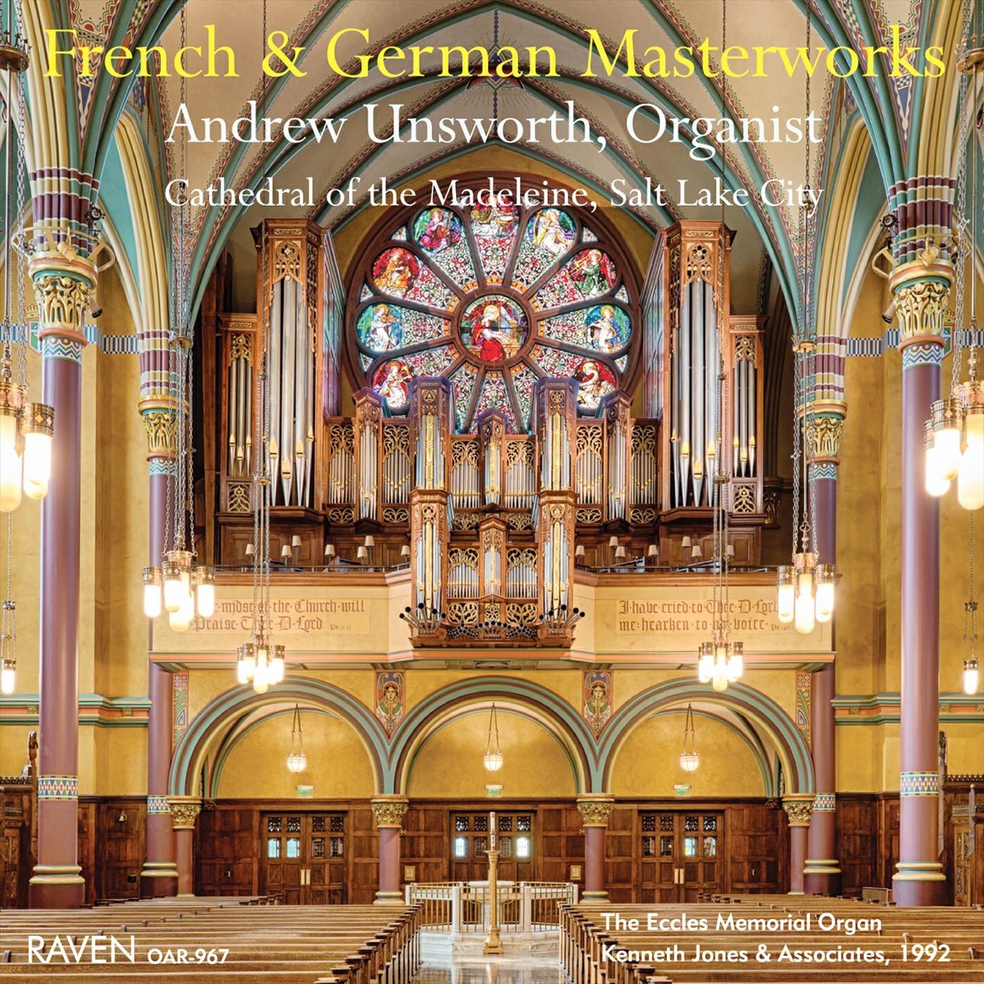 Релиз French & German Masterworks: Kenneth Jones Organ, The Cathedral of the Madeleine, Salt Lake City