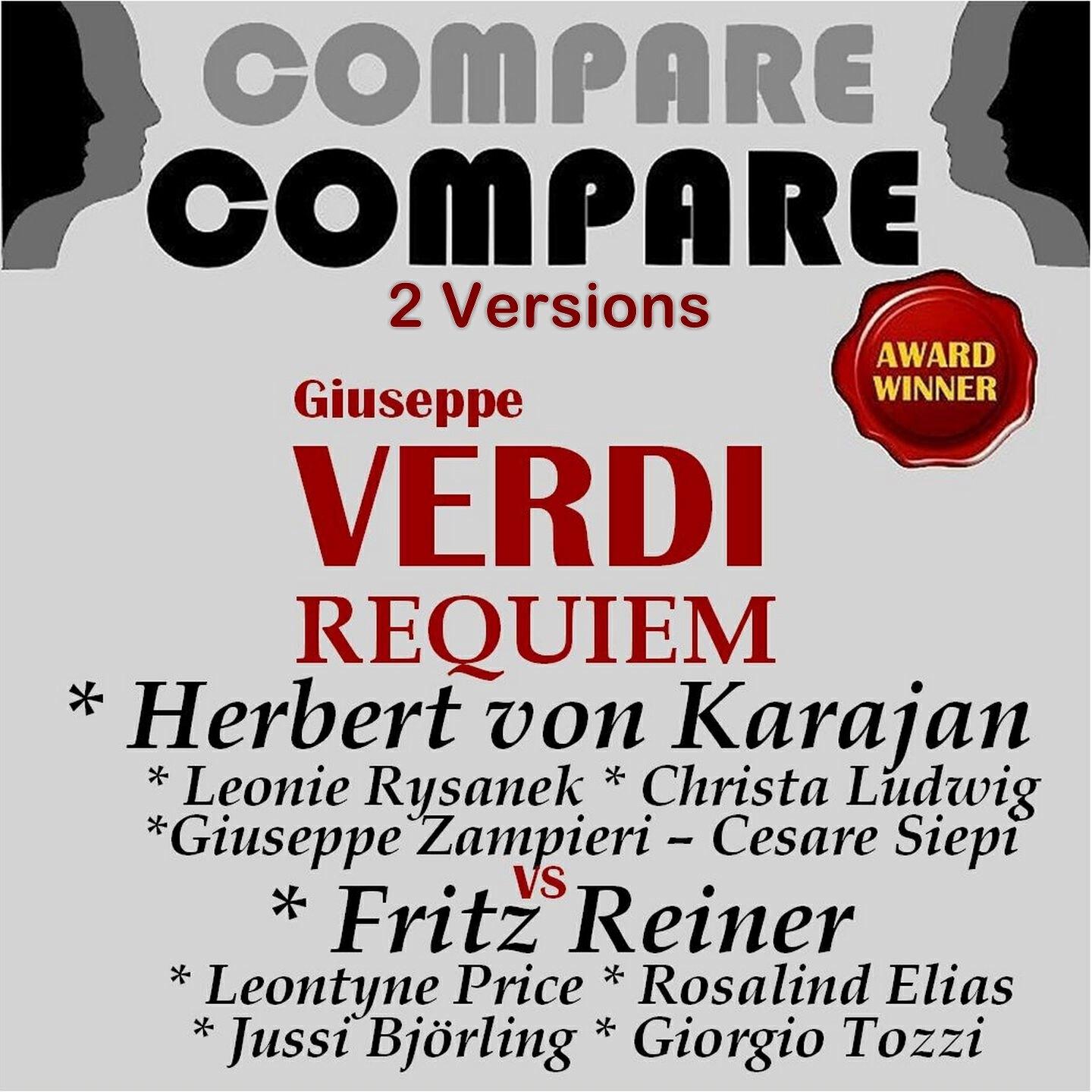 Релиз Verdi: Requiem, Von Karajan vs. Fritz Reiner