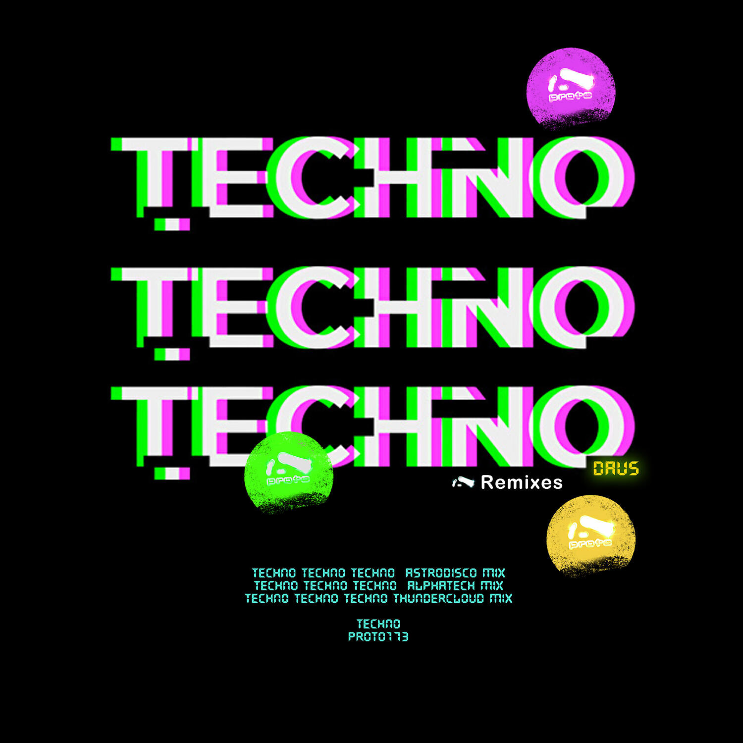 Релиз Techno Techno Techno (Remixes)