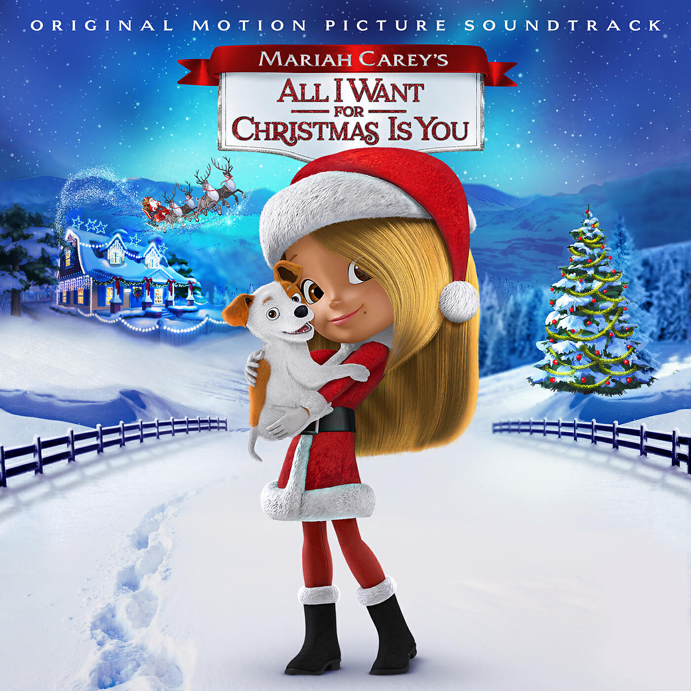 Постер альбома Mariah Carey's All I Want for Christmas Is You (Original Motion Picture Soundtrack)