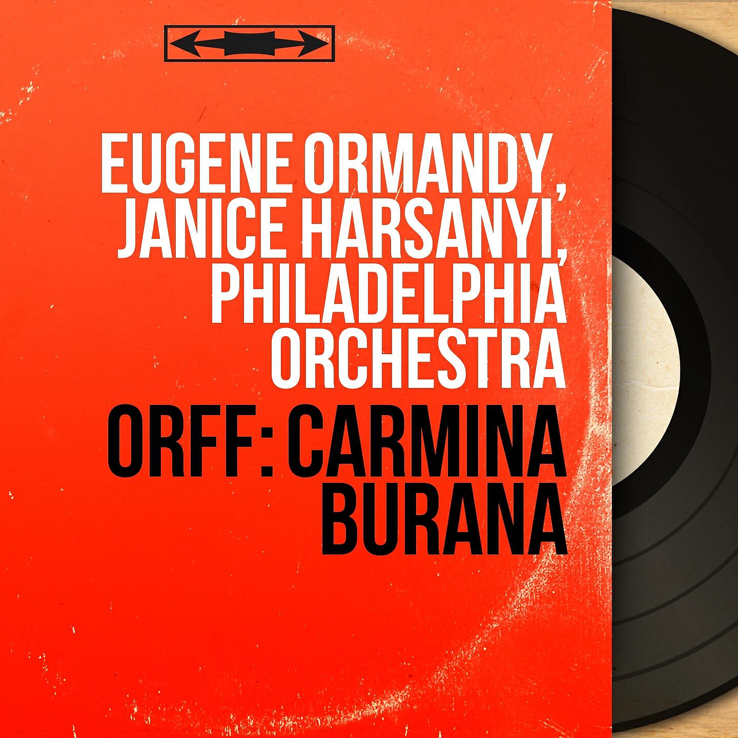 Постер альбома Orff: Carmina Burana