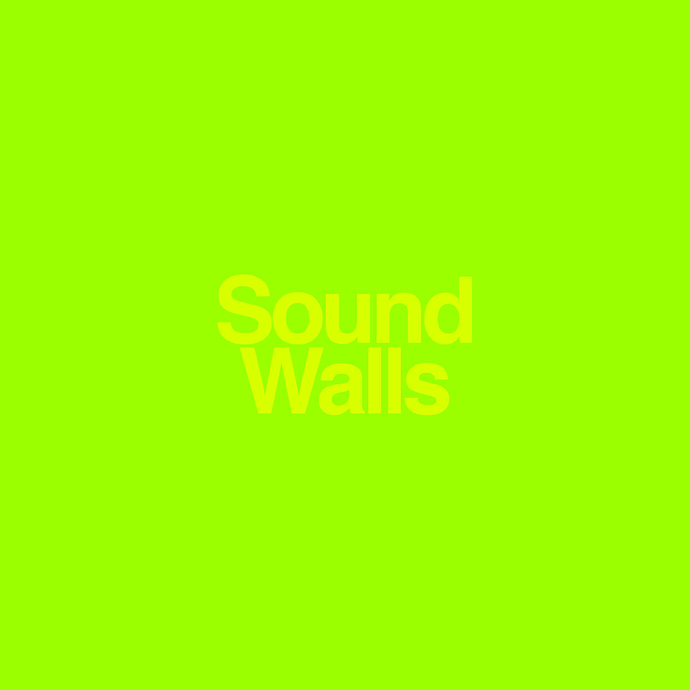 Релиз Sound Walls
