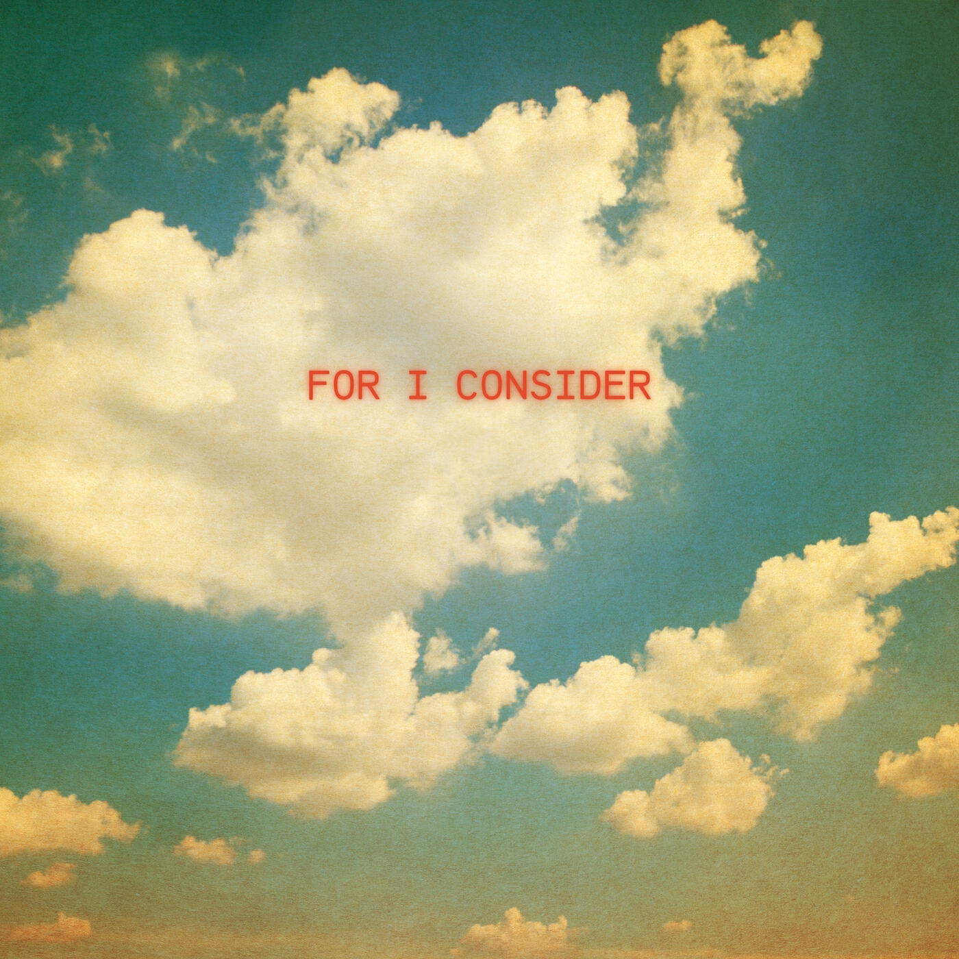 Релиз For I Consider