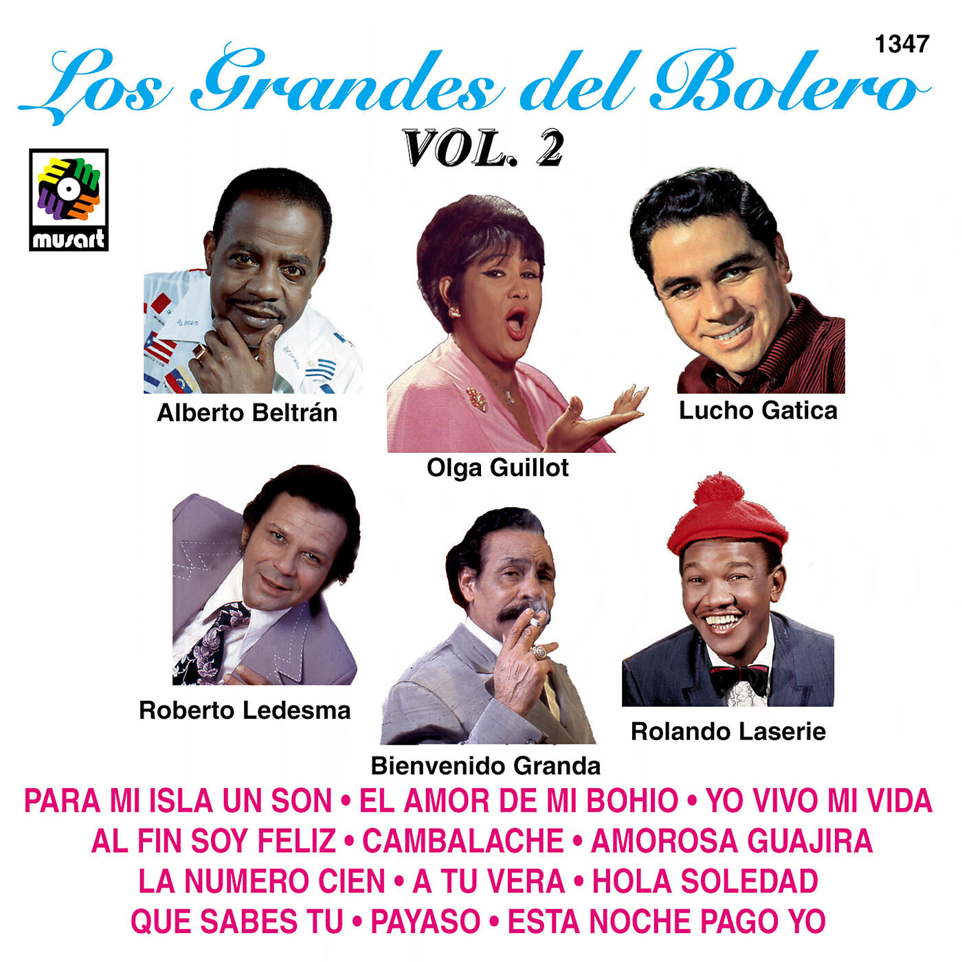 Релиз Los Grandes Del Bolero, Vol. 2