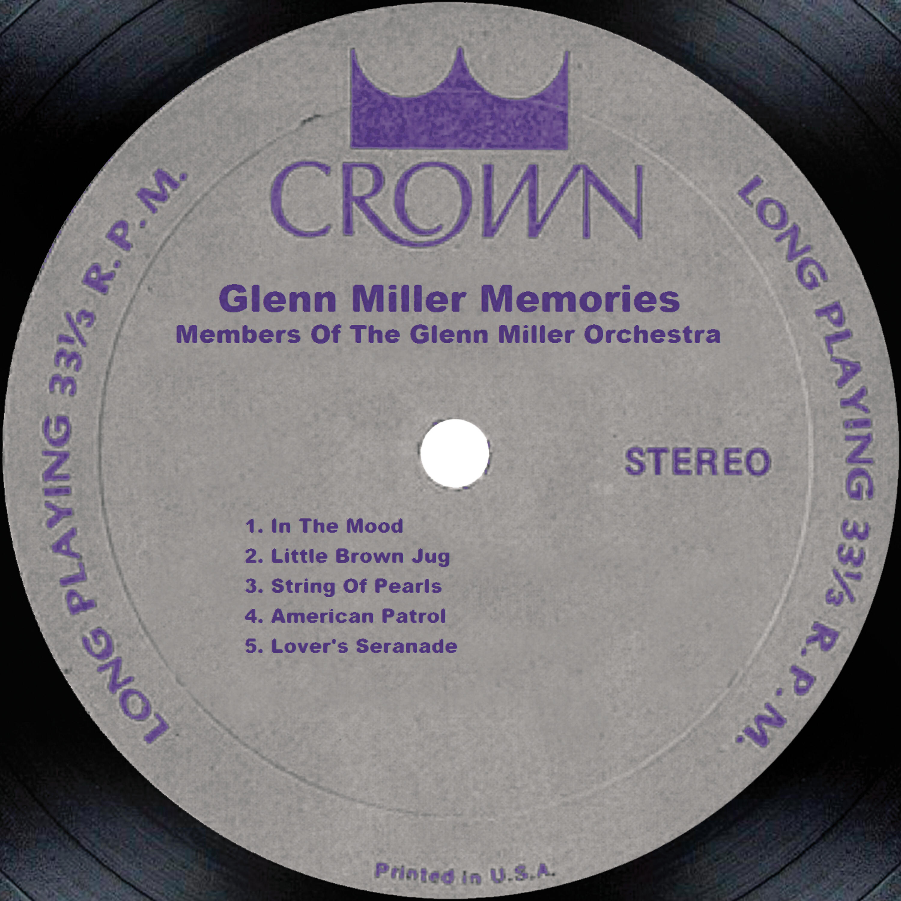 Релиз Glenn Miller Memories