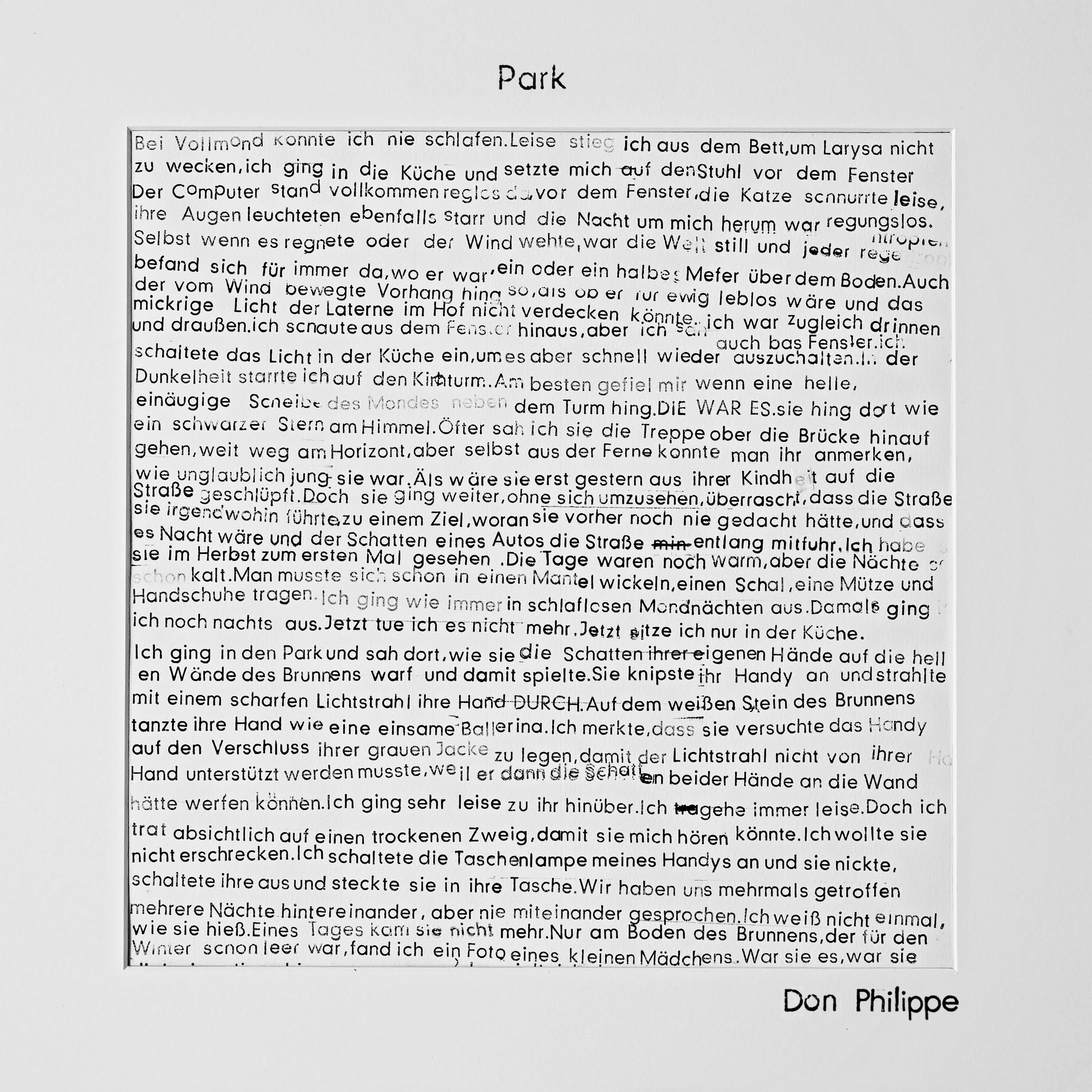 Релиз Park