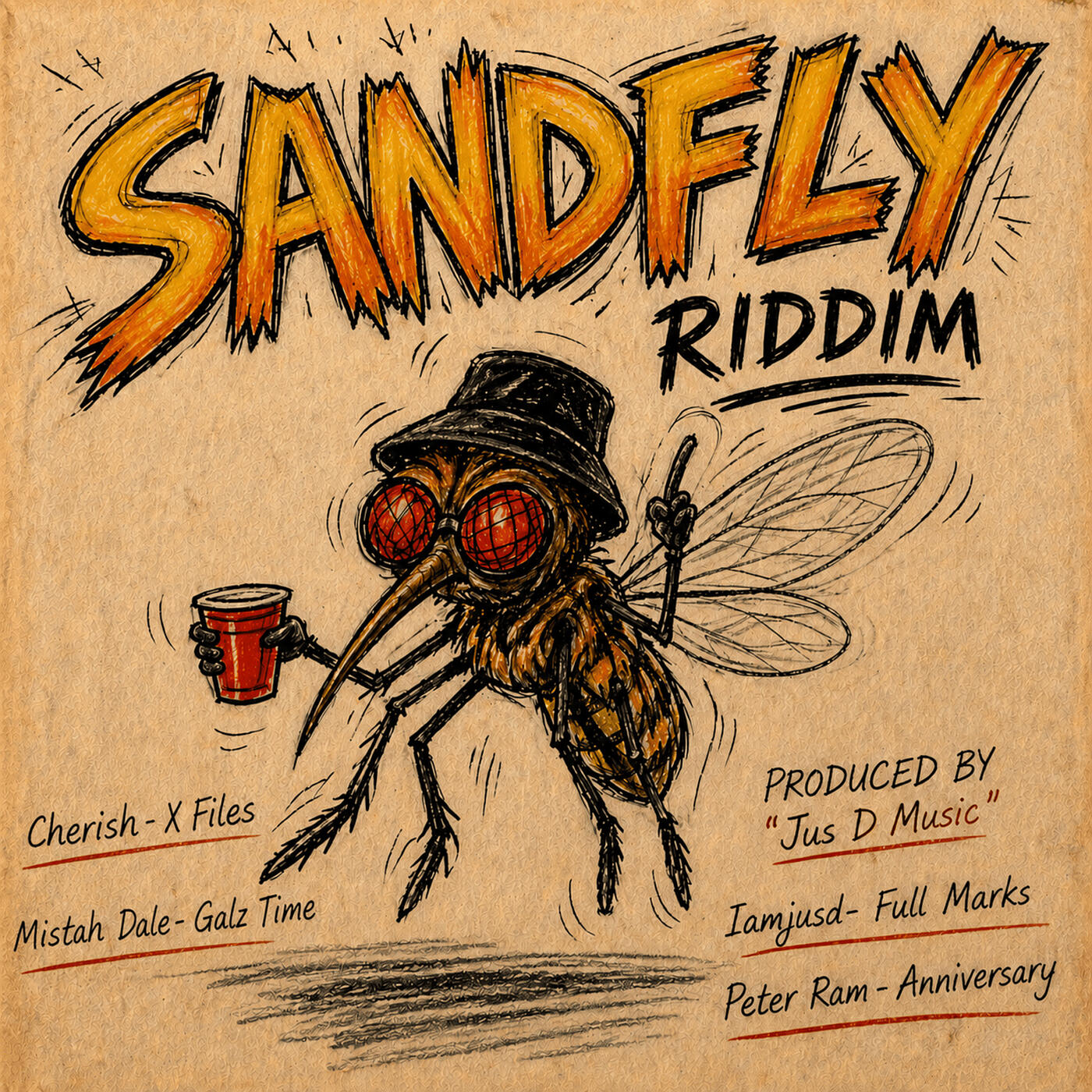 Релиз Sandfly Riddim