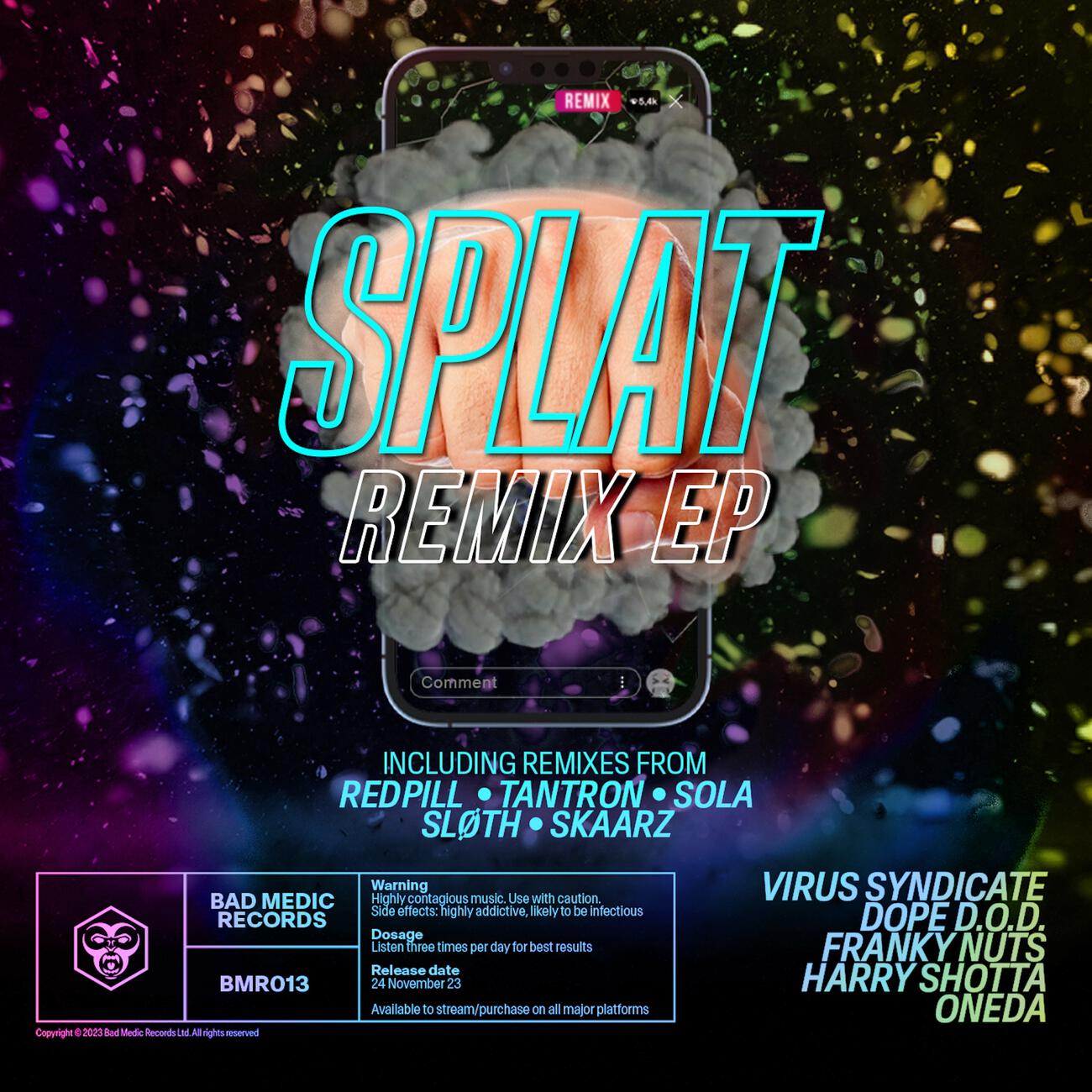 Релиз SPLAT Remix EP
