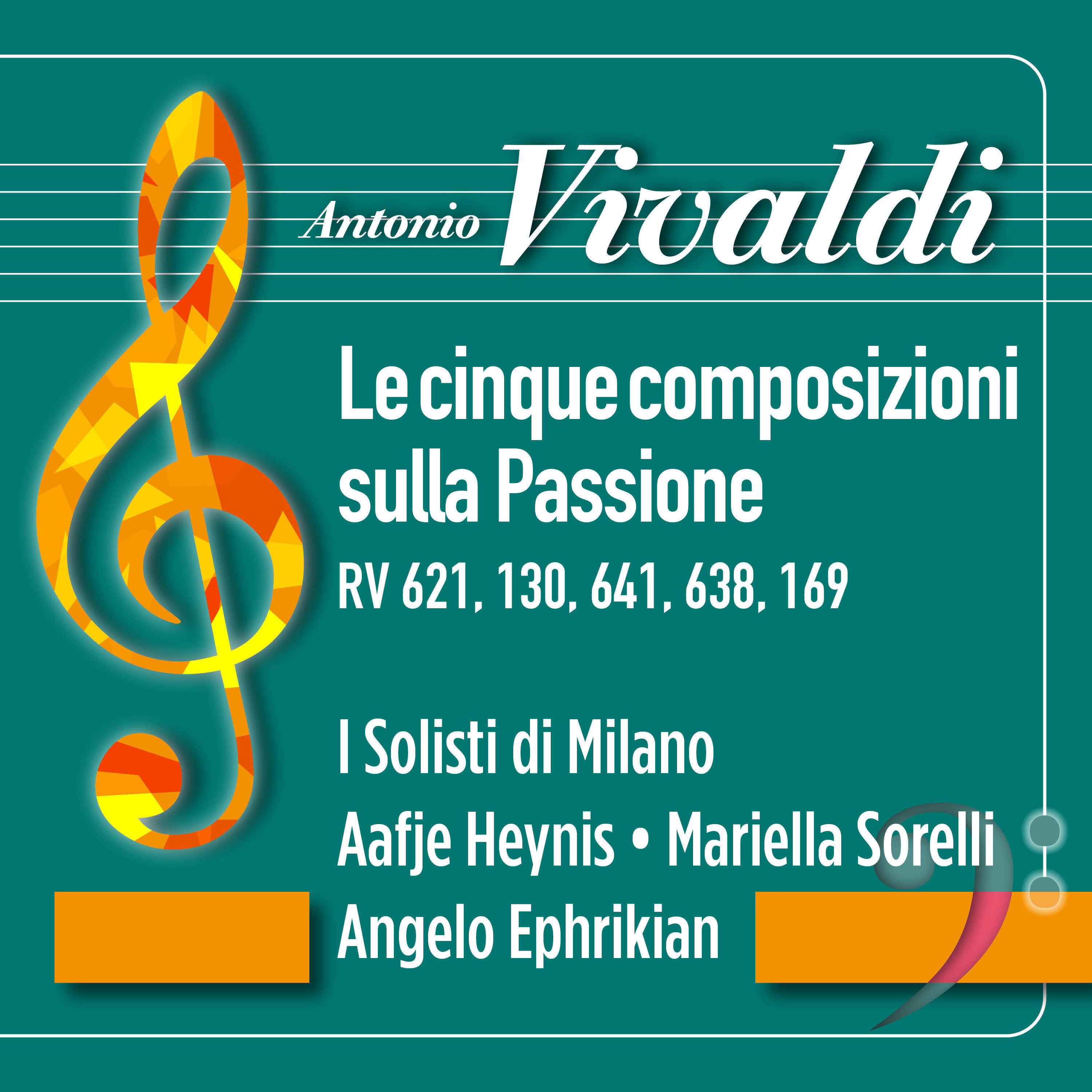 Релиз Vivaldi: Le cinque composizioni sulla Passione, RV 621, 130, 641, 638, 169