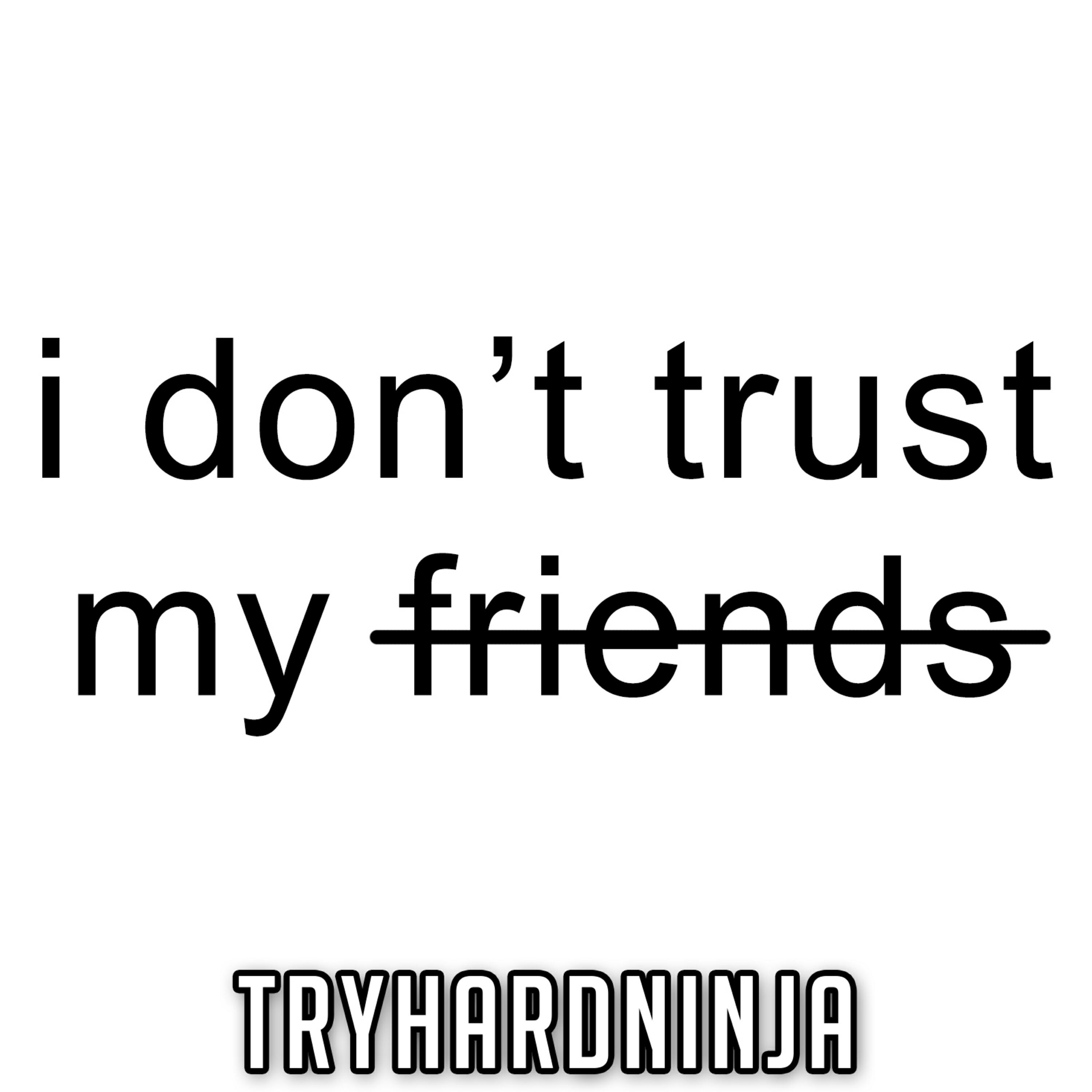 Релиз I Don't Trust My Friends