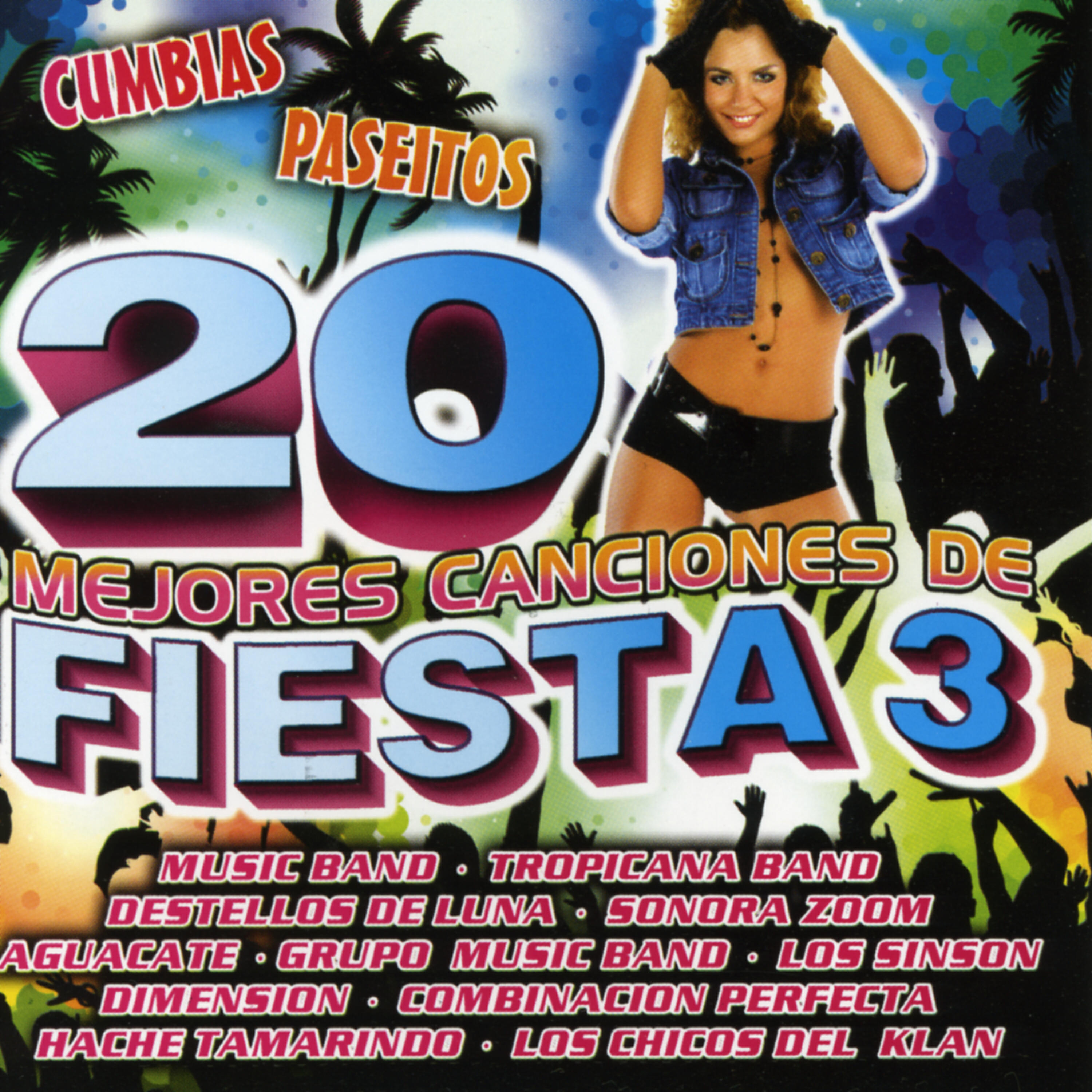 Релиз 20 Mejores Canciones de Fiesta 3. Cumbias y Paseitos