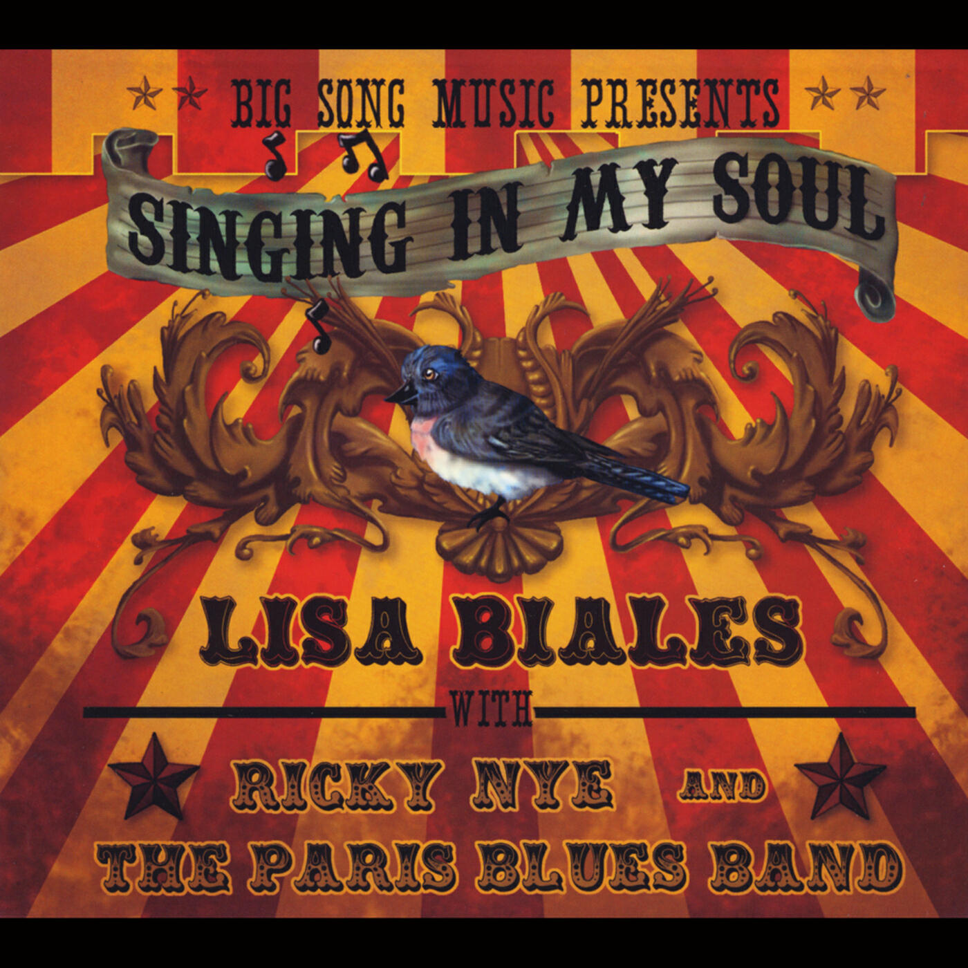 Релиз Singing in My Soul (feat. Ricky Nye & The Paris Blues Band)